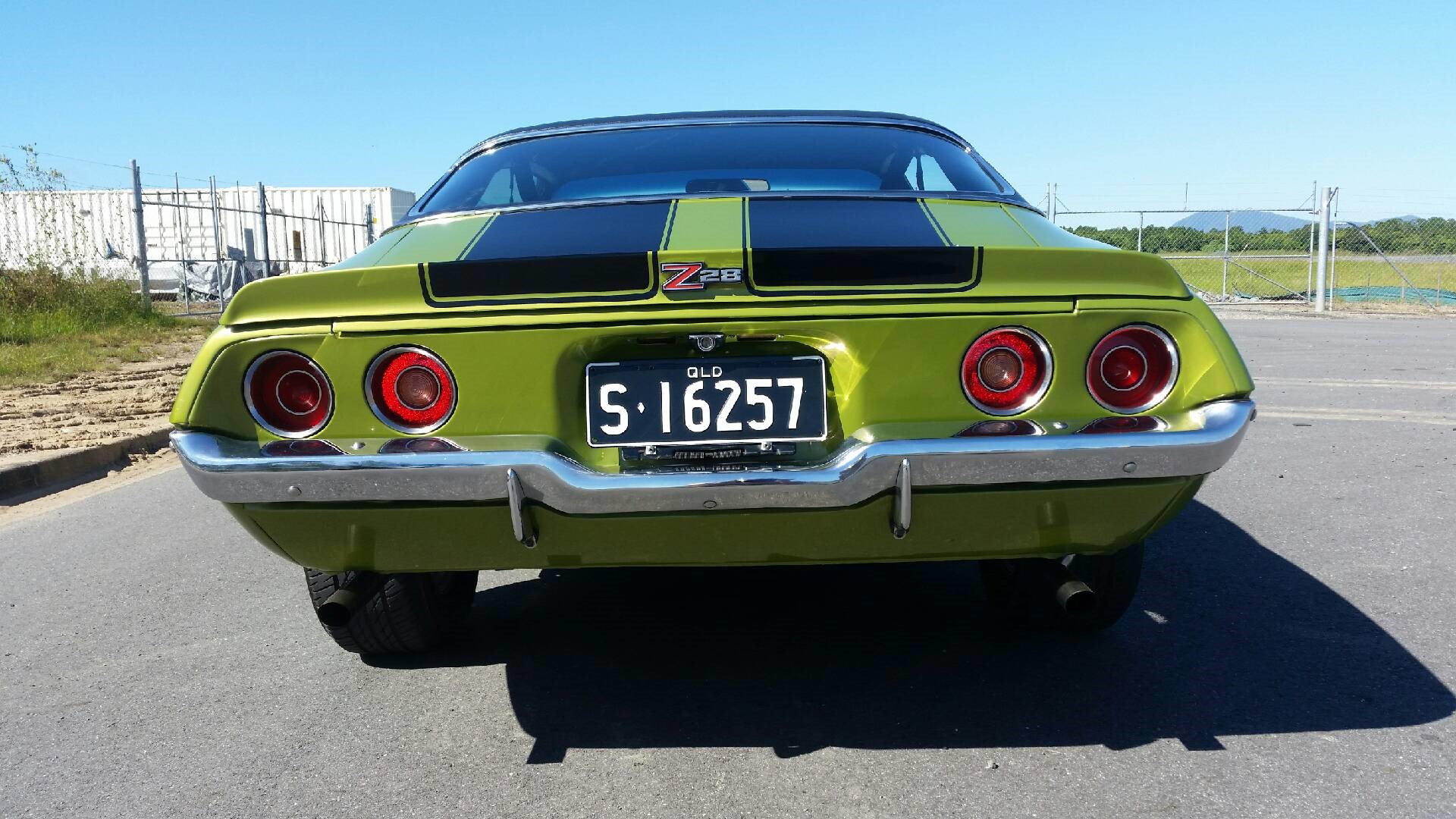 1970 CHEVROLET CAMARO 4 SP MANUAL 2D COUPE