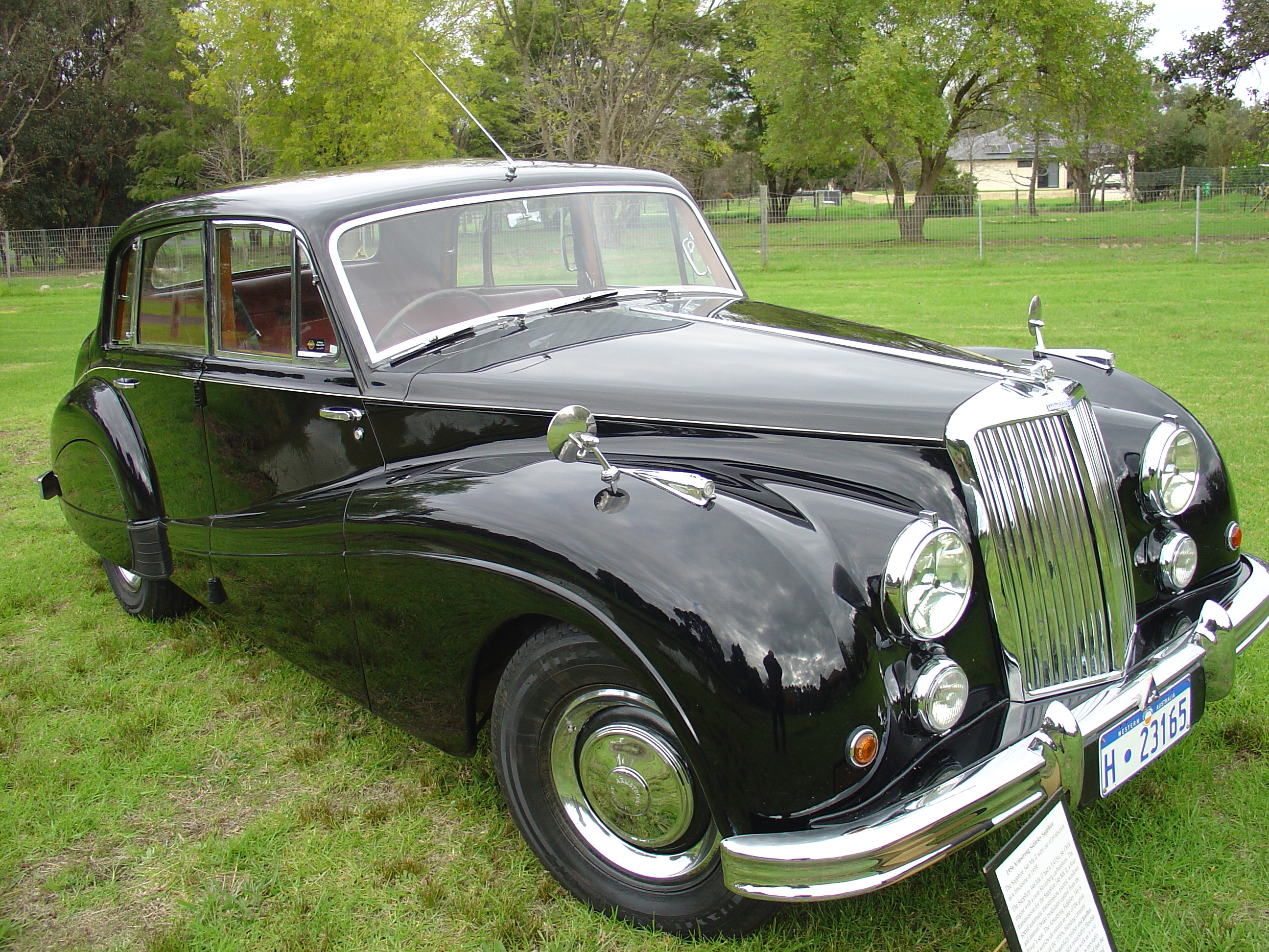 1956 ARMSTRONG SIDDELEY SAPPHIRE MKII LIMOUSINE