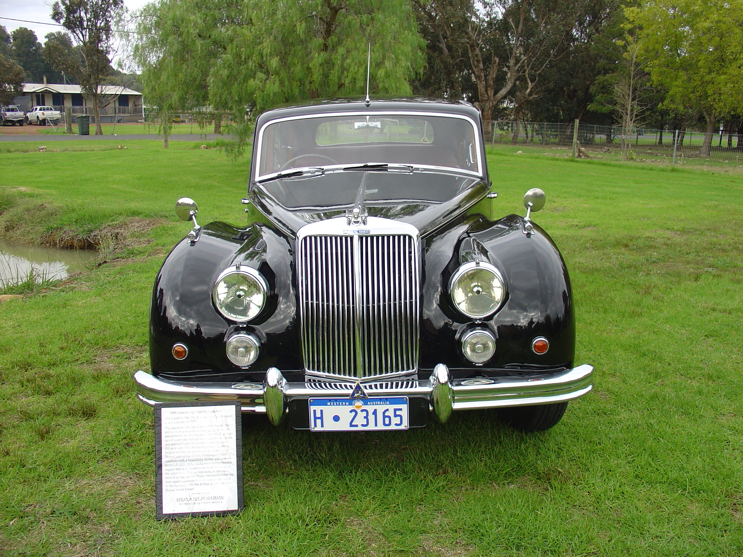 1956 ARMSTRONG SIDDELEY SAPPHIRE MKII LIMOUSINE