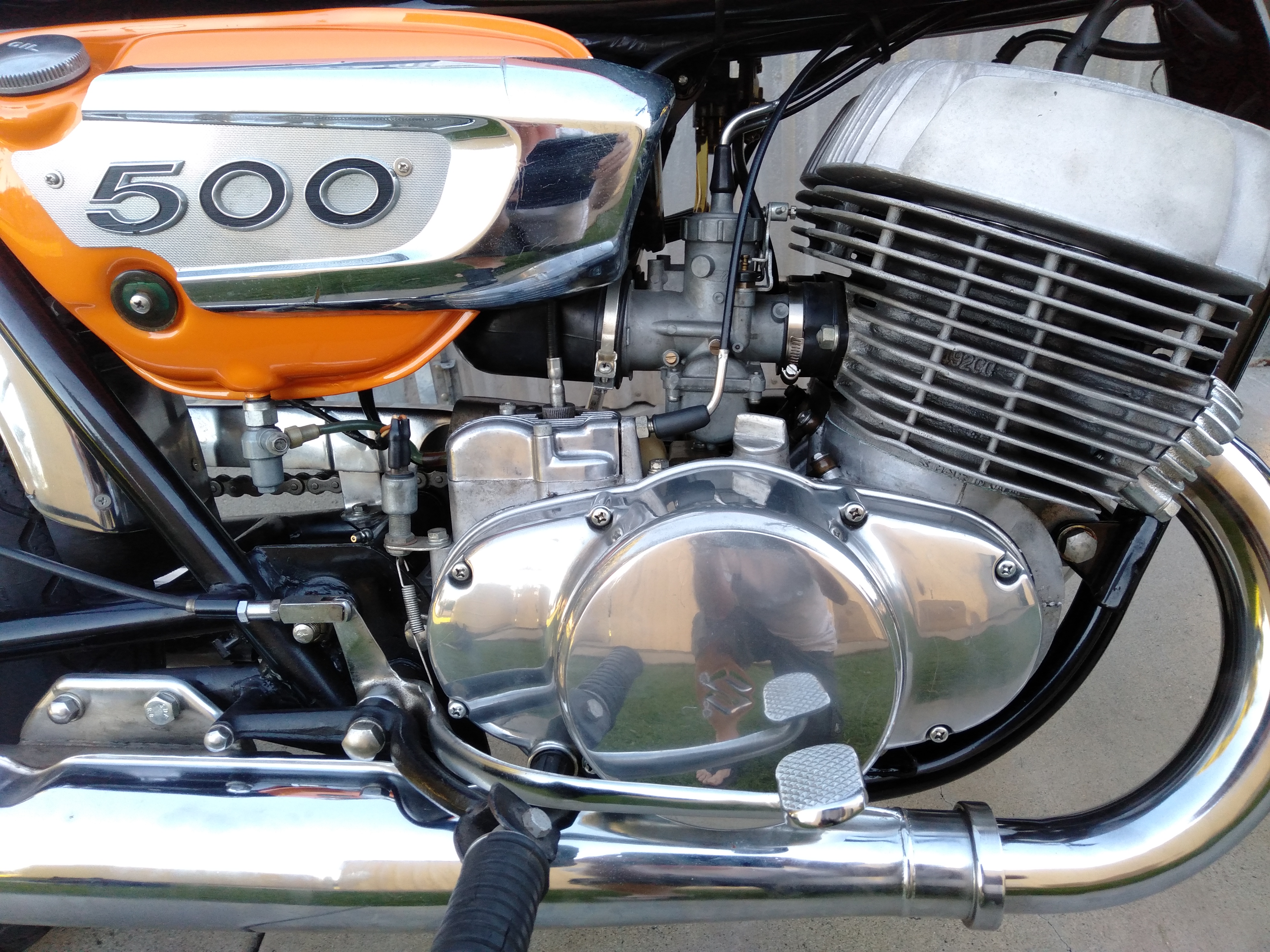 1972 SUZUKI T500 TITAN ROAD