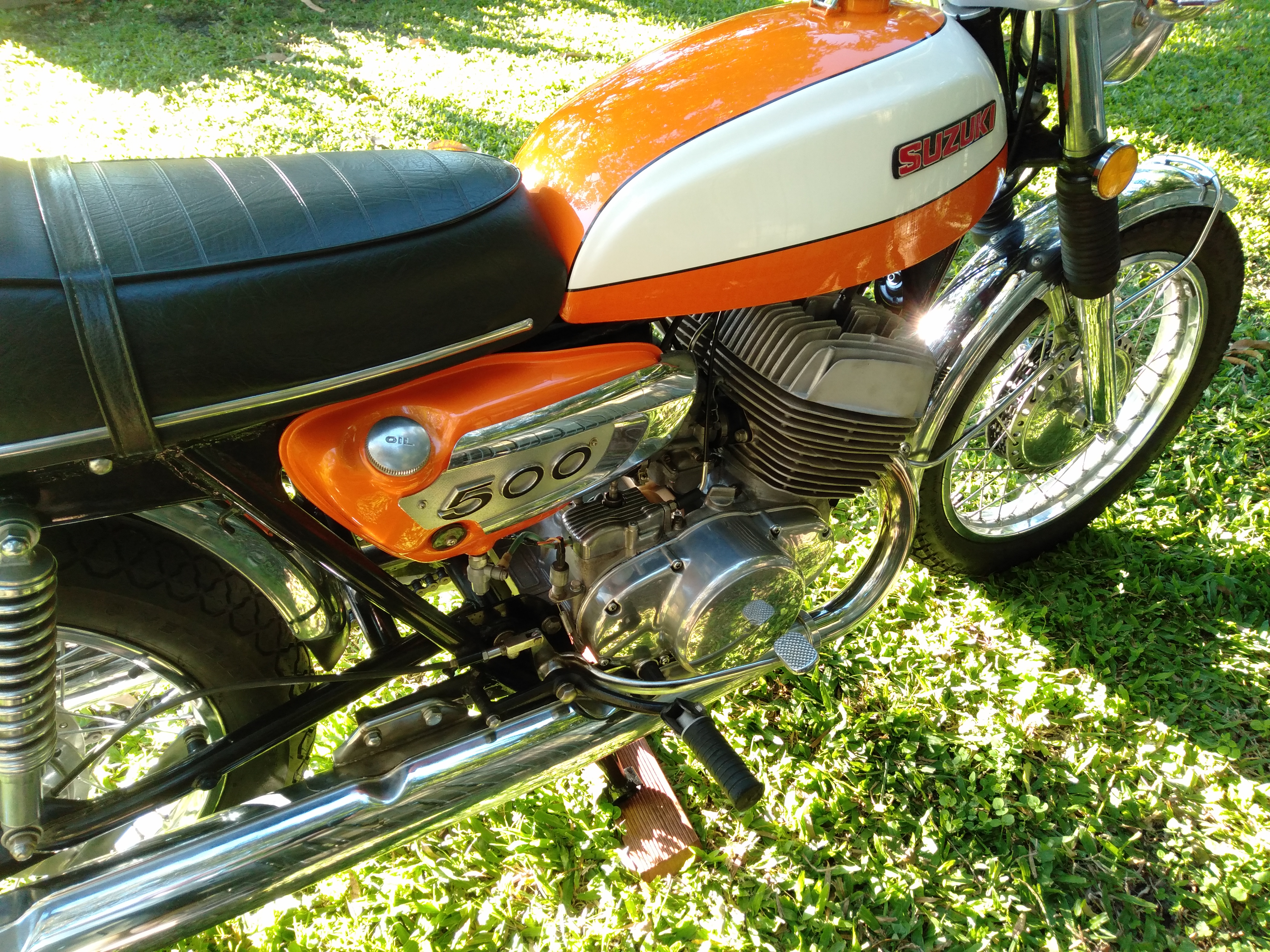 1972 SUZUKI T500 TITAN ROAD