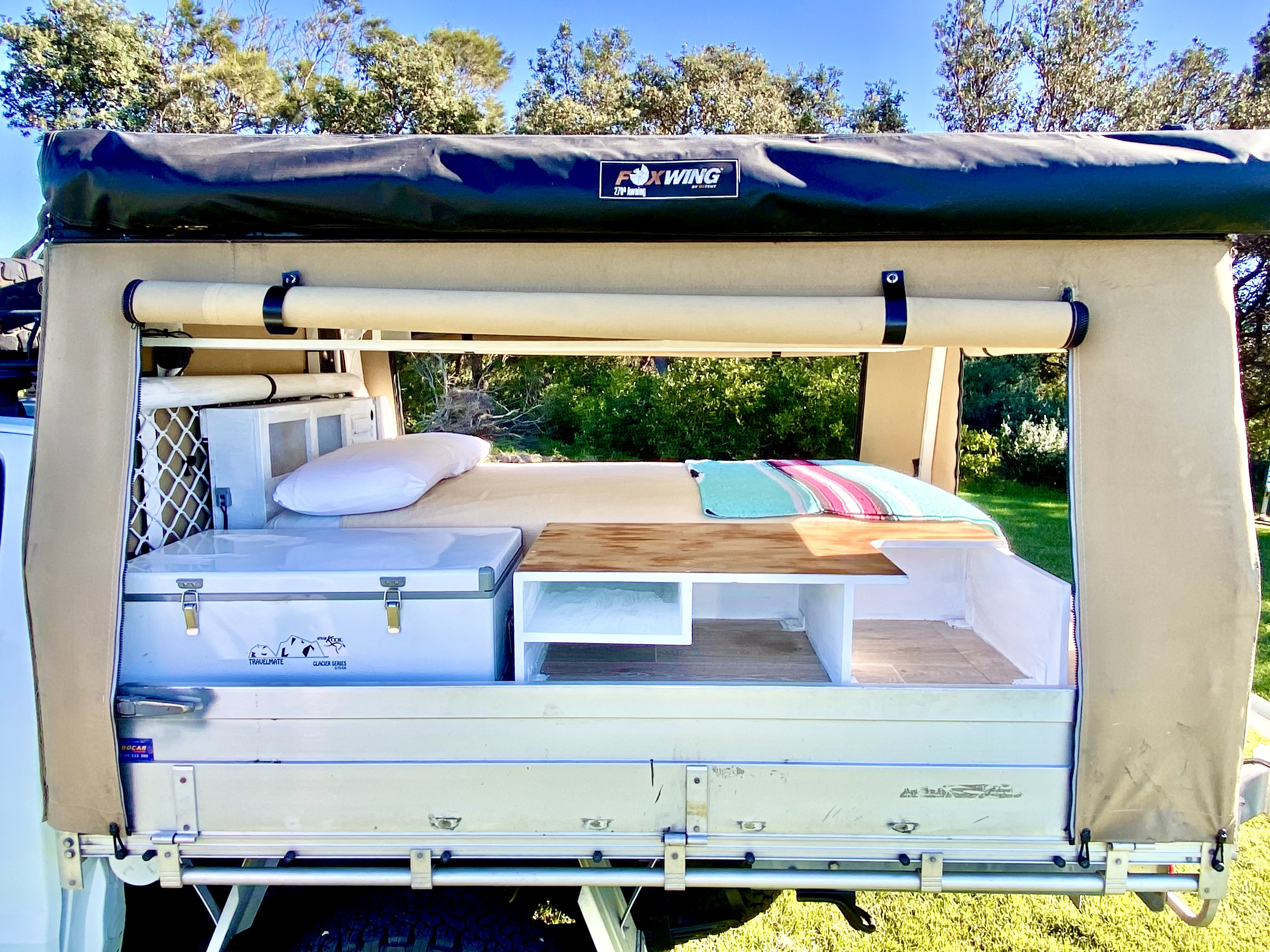 2015 ISUZU D-MAX SX 4X4 DUAL CAB CAMPER