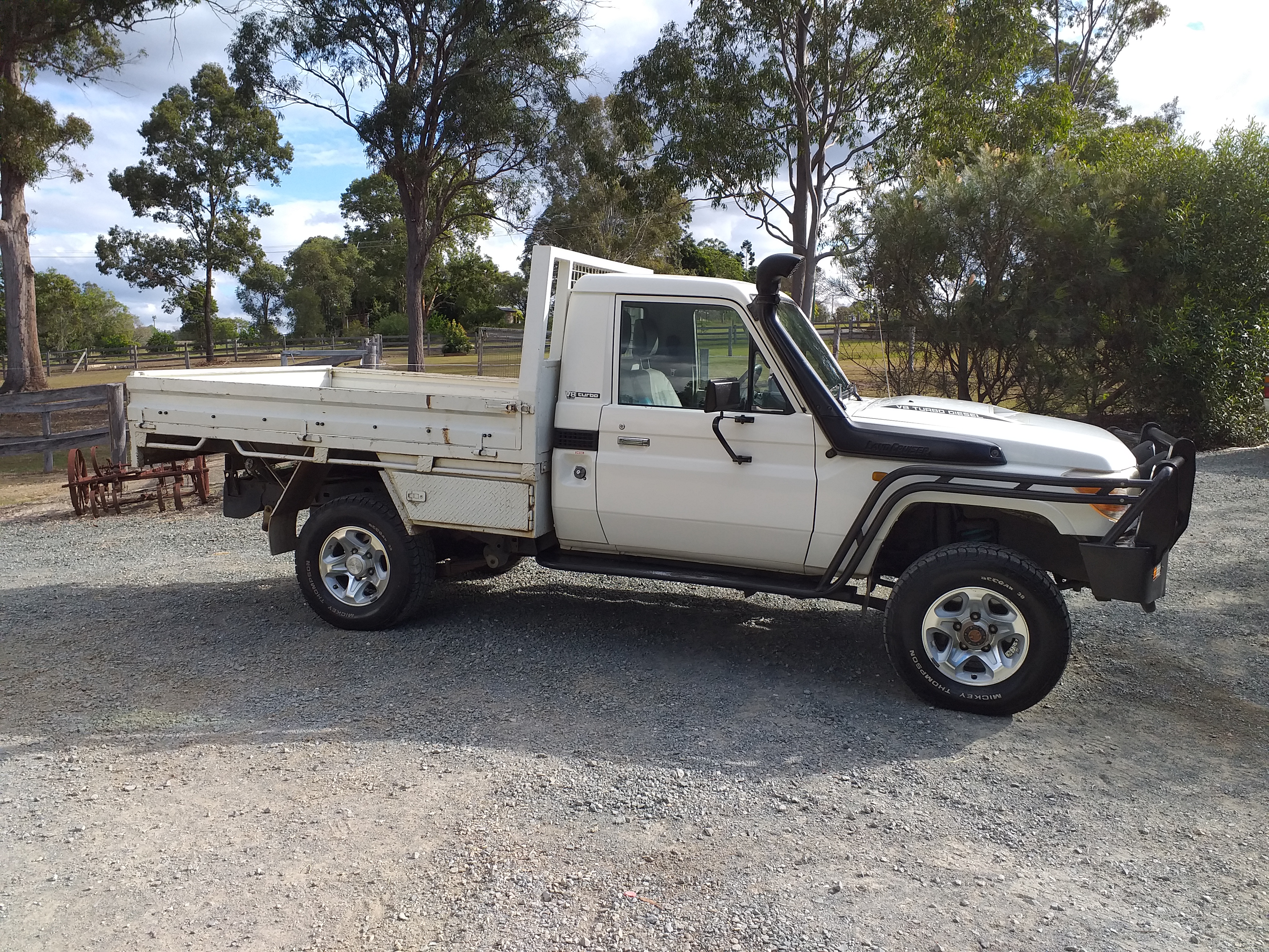 2008 TOYOTA LANDCRUISER GX UTE