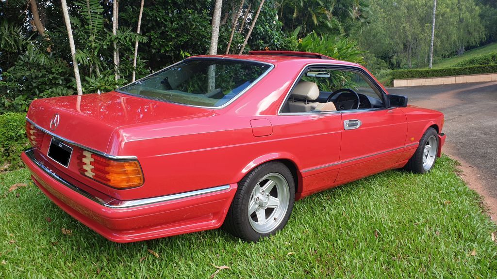 1987 MERCEDES-BENZ 420 SEC W126 COUPE