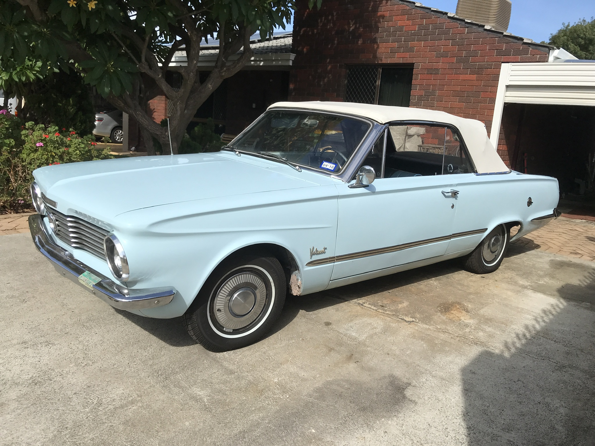 1964 PLYMOUTH VALIANT CONVERTIBLE
