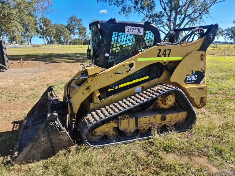 2009 CATERPILLAR 299C POSI TRACK LOADER