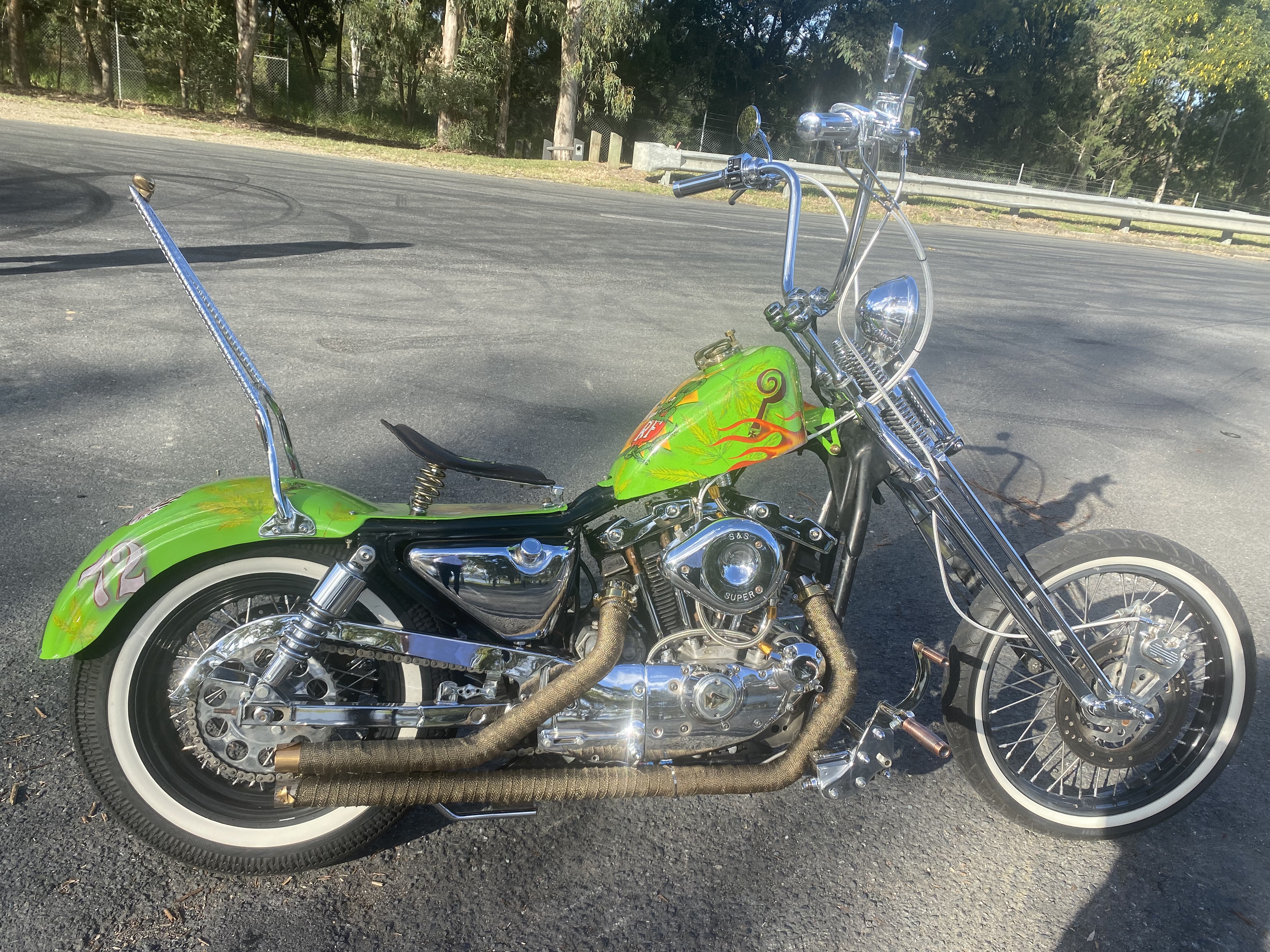 1972 HARLEY-DAVIDSON SPORTSTER XLCH ROAD 