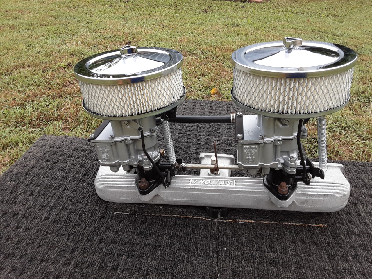 HOLDEN 179-202 TWIN STROMBERG CARBY SET 
