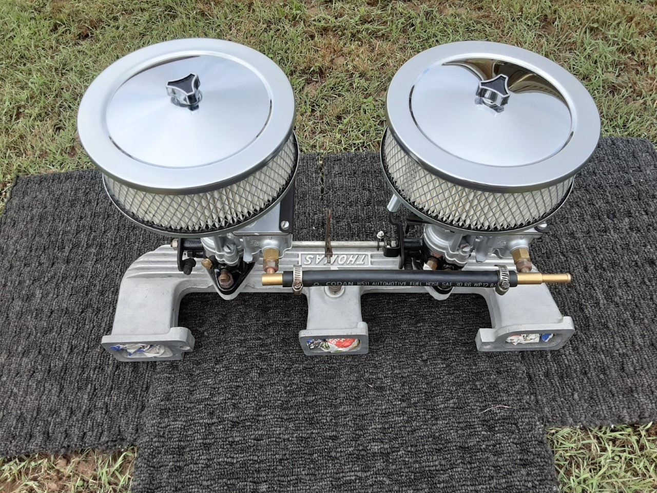 HOLDEN 179-202 TWIN STROMBERG CARBY SET 