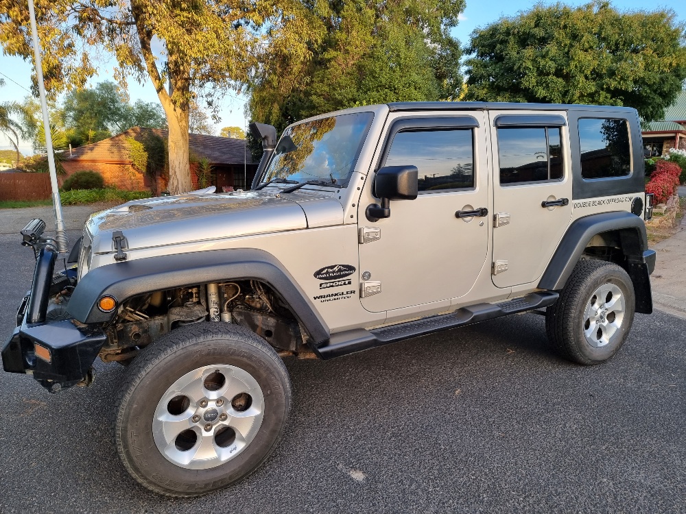 2007 JEEP WRANGLER UNLIMITED JK SPORT (4x4) 5 SP AUTOMATIC 4D SOFTTOP