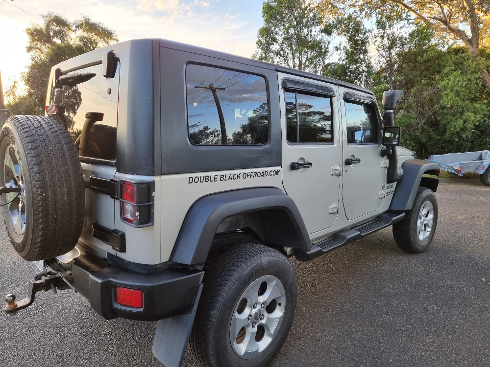 2007 JEEP WRANGLER UNLIMITED JK SPORT (4x4) 5 SP AUTOMATIC 4D SOFTTOP