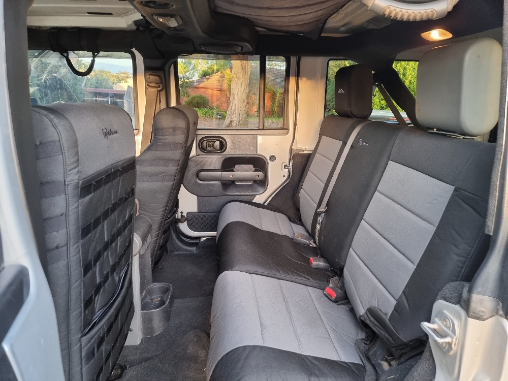 2007 JEEP WRANGLER UNLIMITED JK SPORT (4x4) 5 SP AUTOMATIC 4D SOFTTOP