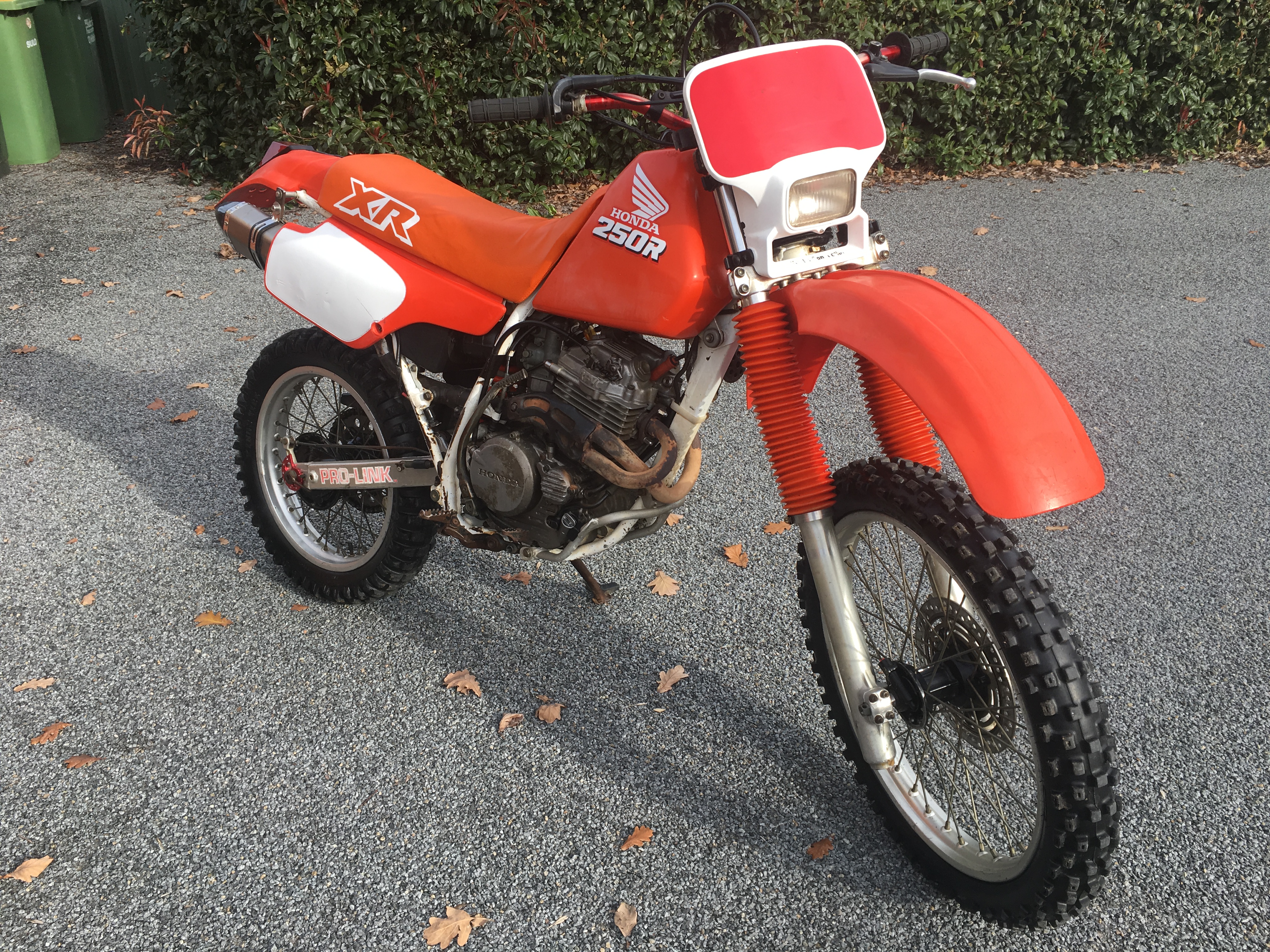 1989 HONDA XR250RK ENDURO