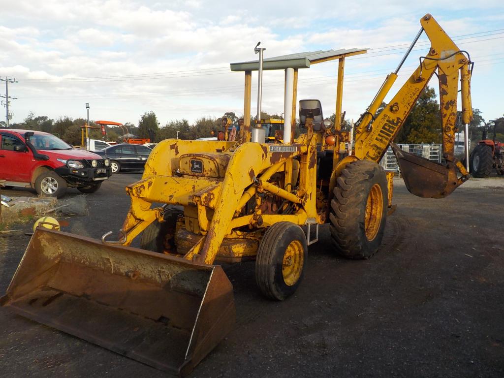 John Deere 400 FEL Backhoe