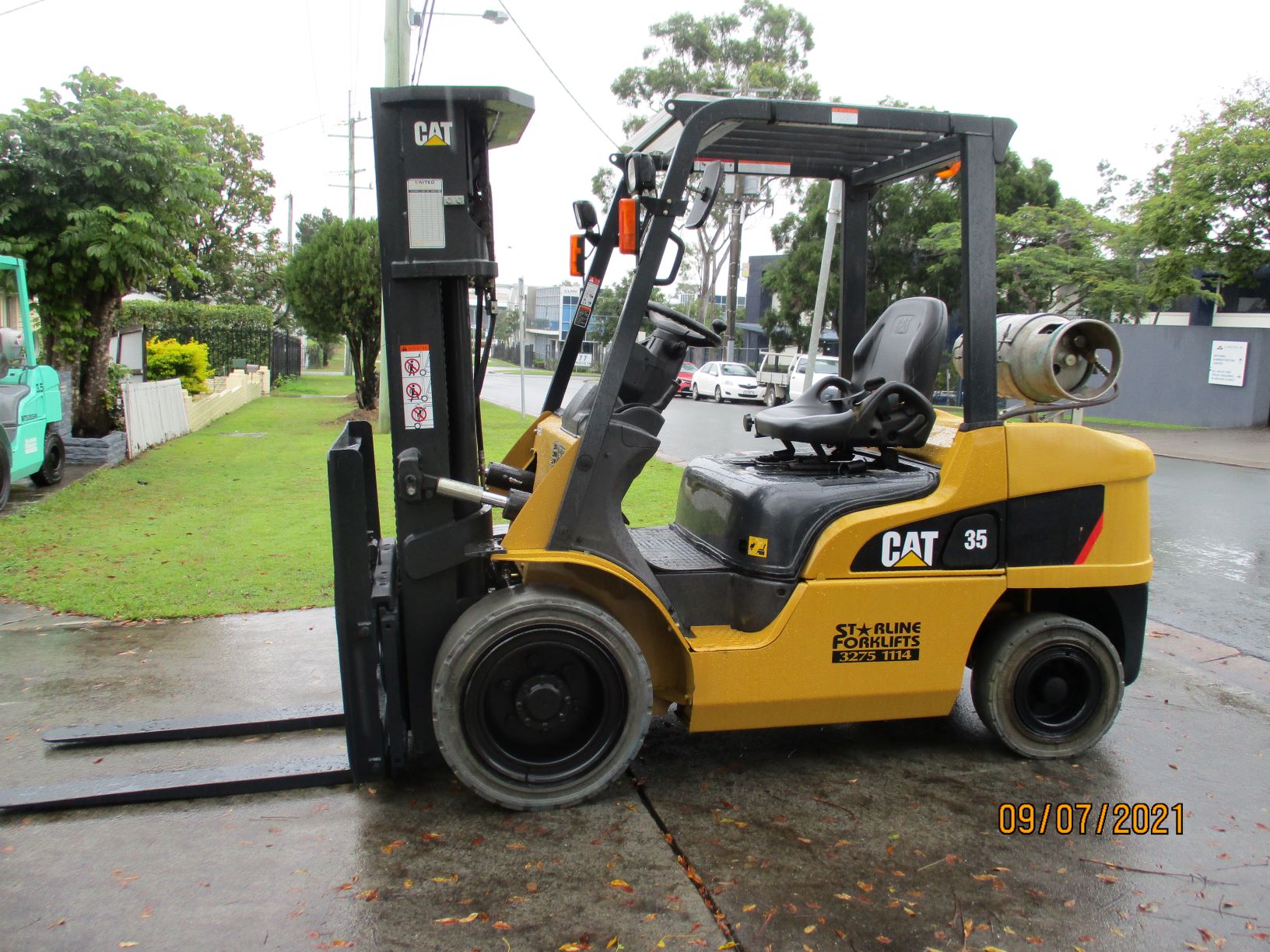 2016 Caterpillar GP35NT 3.5 Ton Forklift