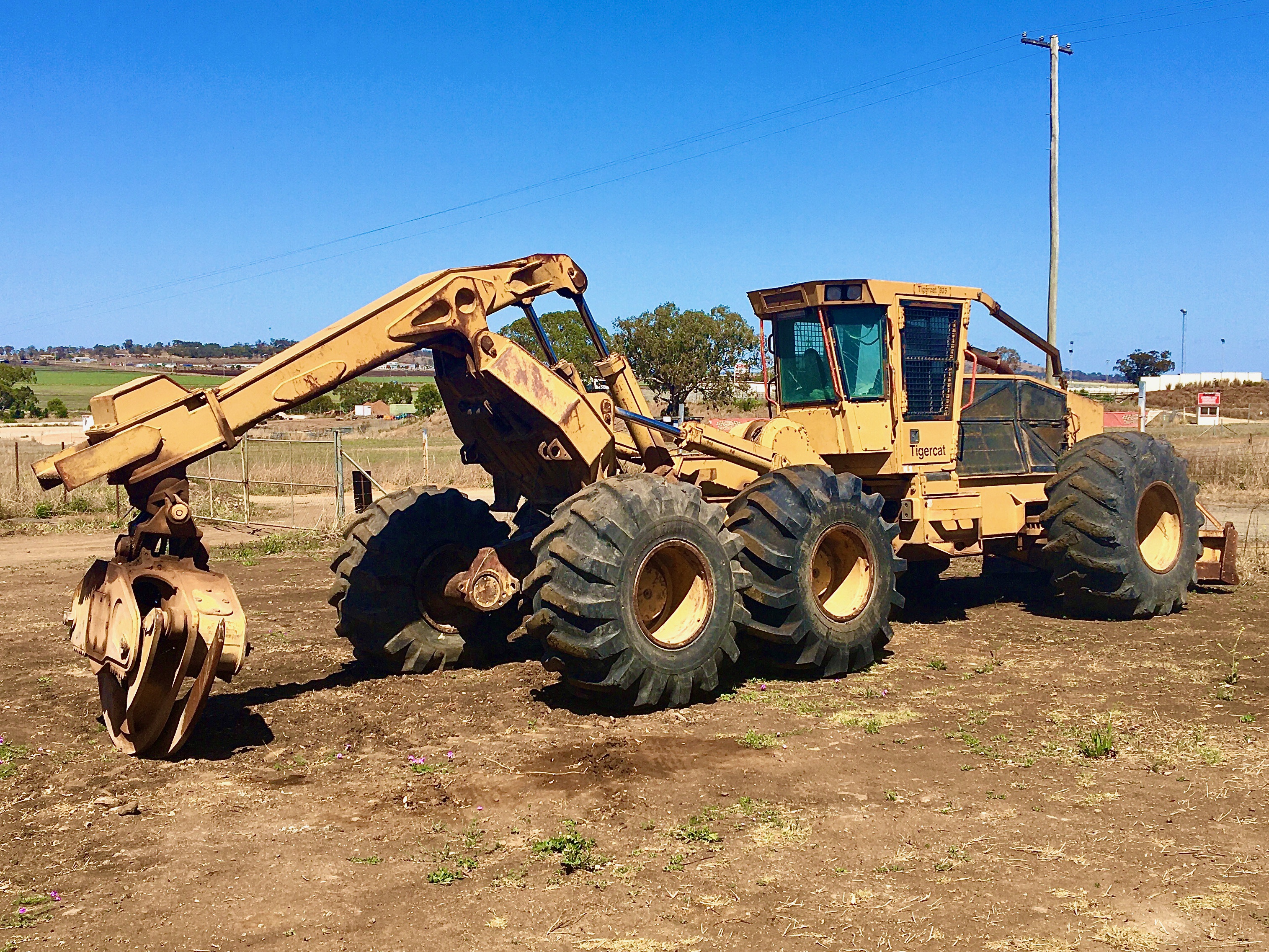 Tigercat 635 Excavator