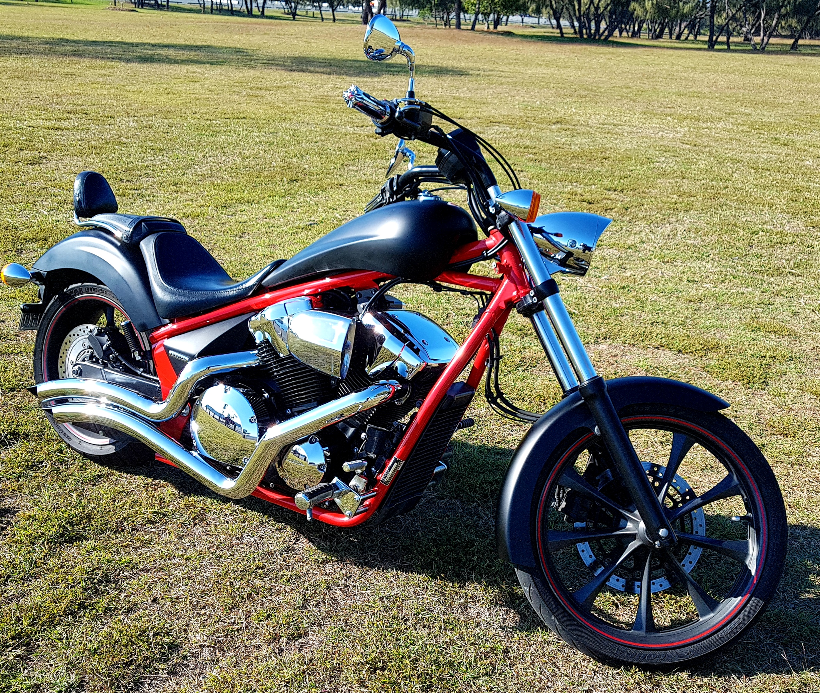 2012 HONDA FURY VT1300CX CRUISER