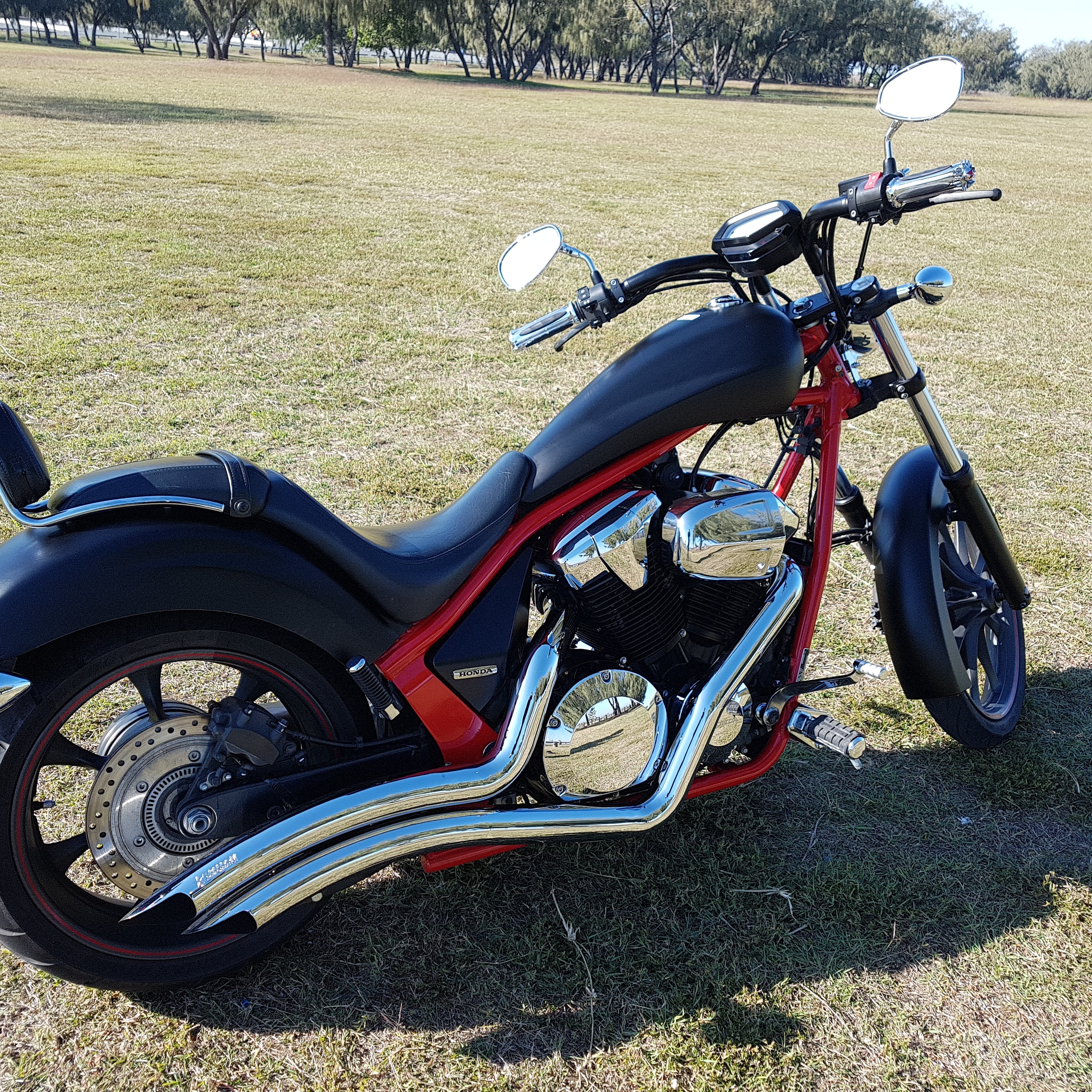 2012 HONDA FURY VT1300CX CRUISER