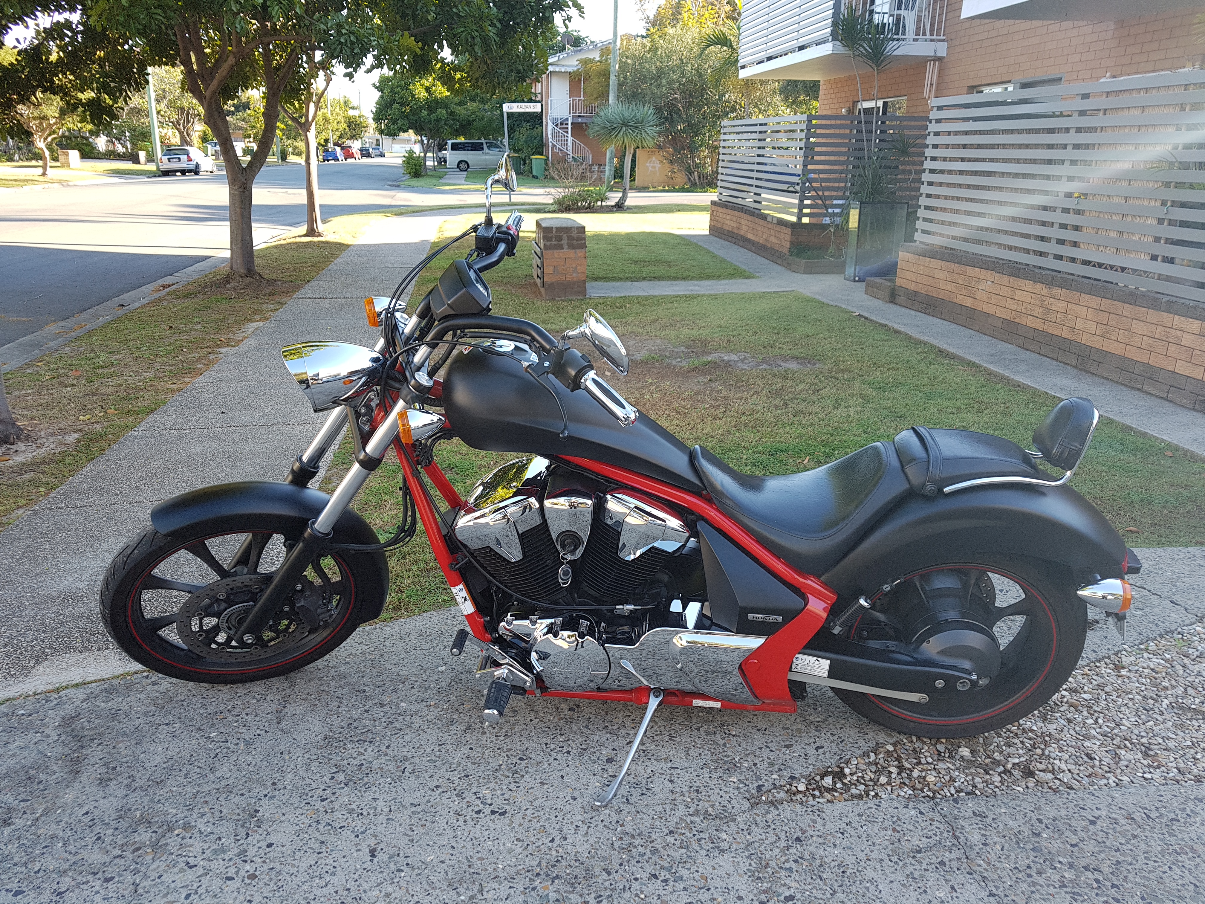 2012 HONDA FURY VT1300CX CRUISER