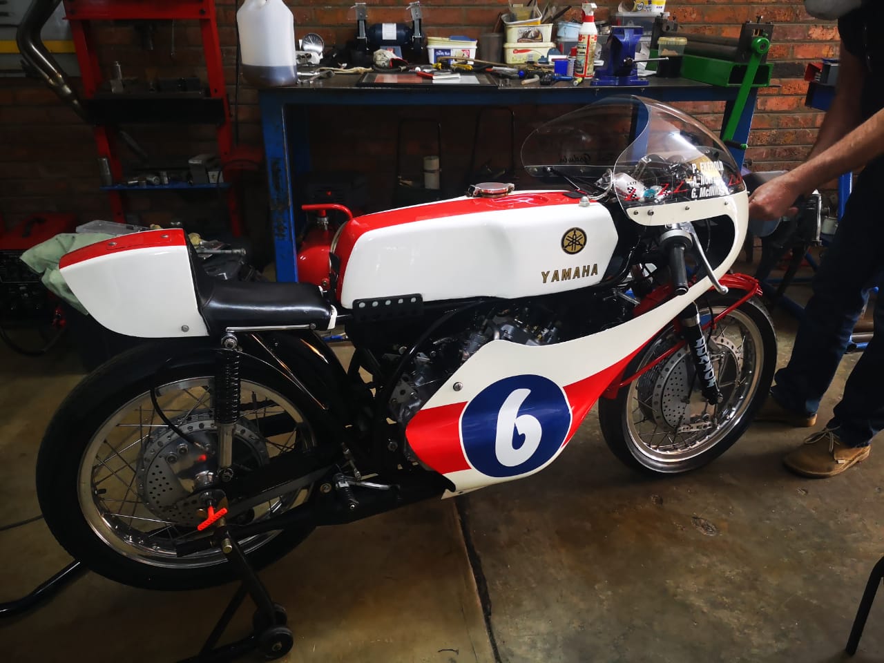 1970 YAMAHA TD2 350CC RACING