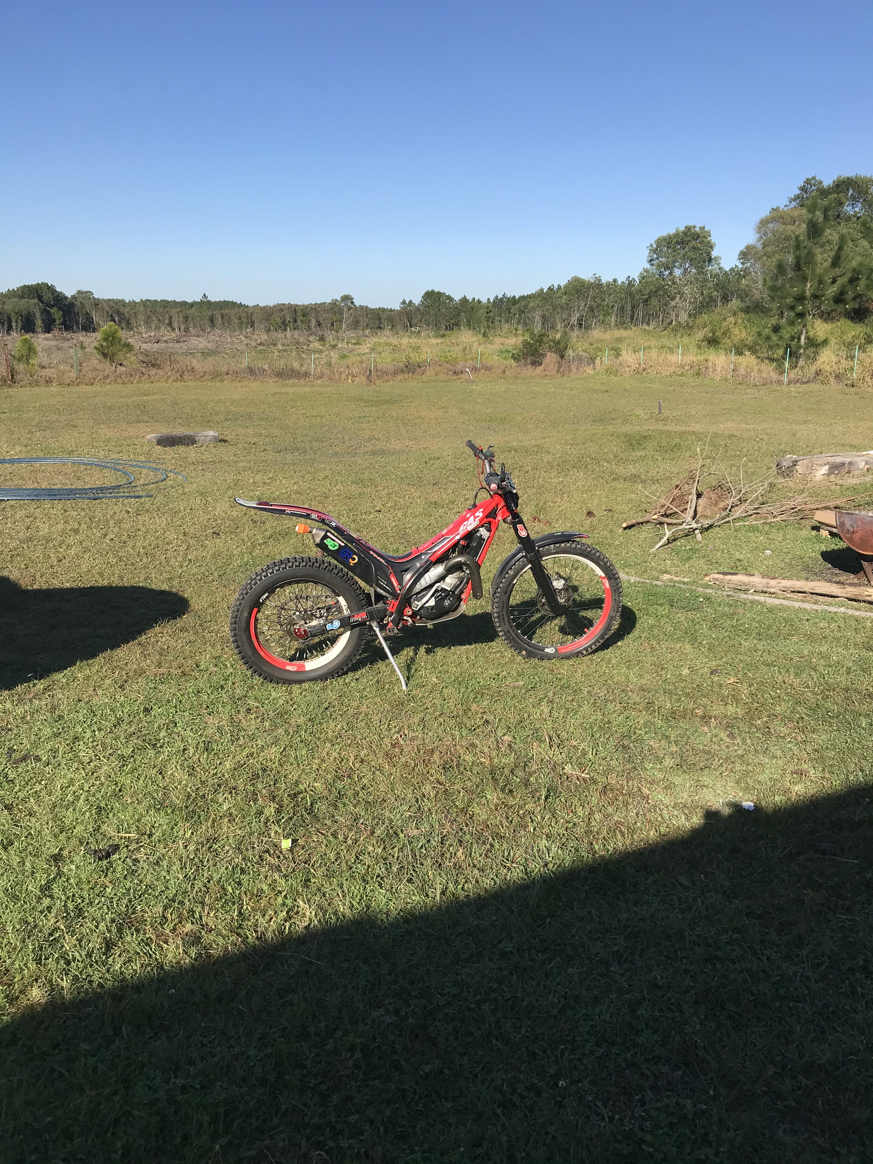 2011 GAS GAS TXT 280 TRIALS BIKE