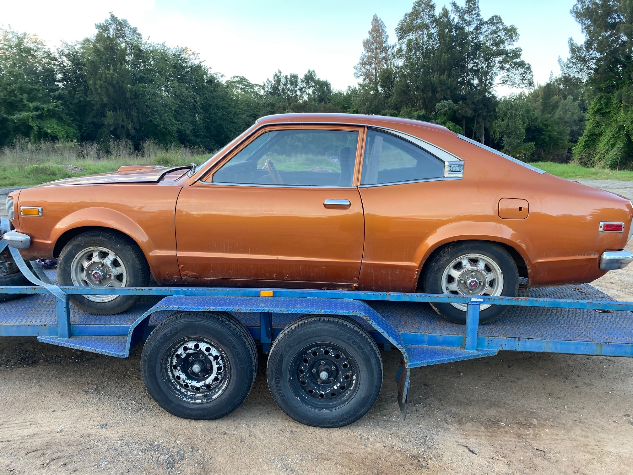 1974 MAZDA RX3 SUPER DELUXE COUPE