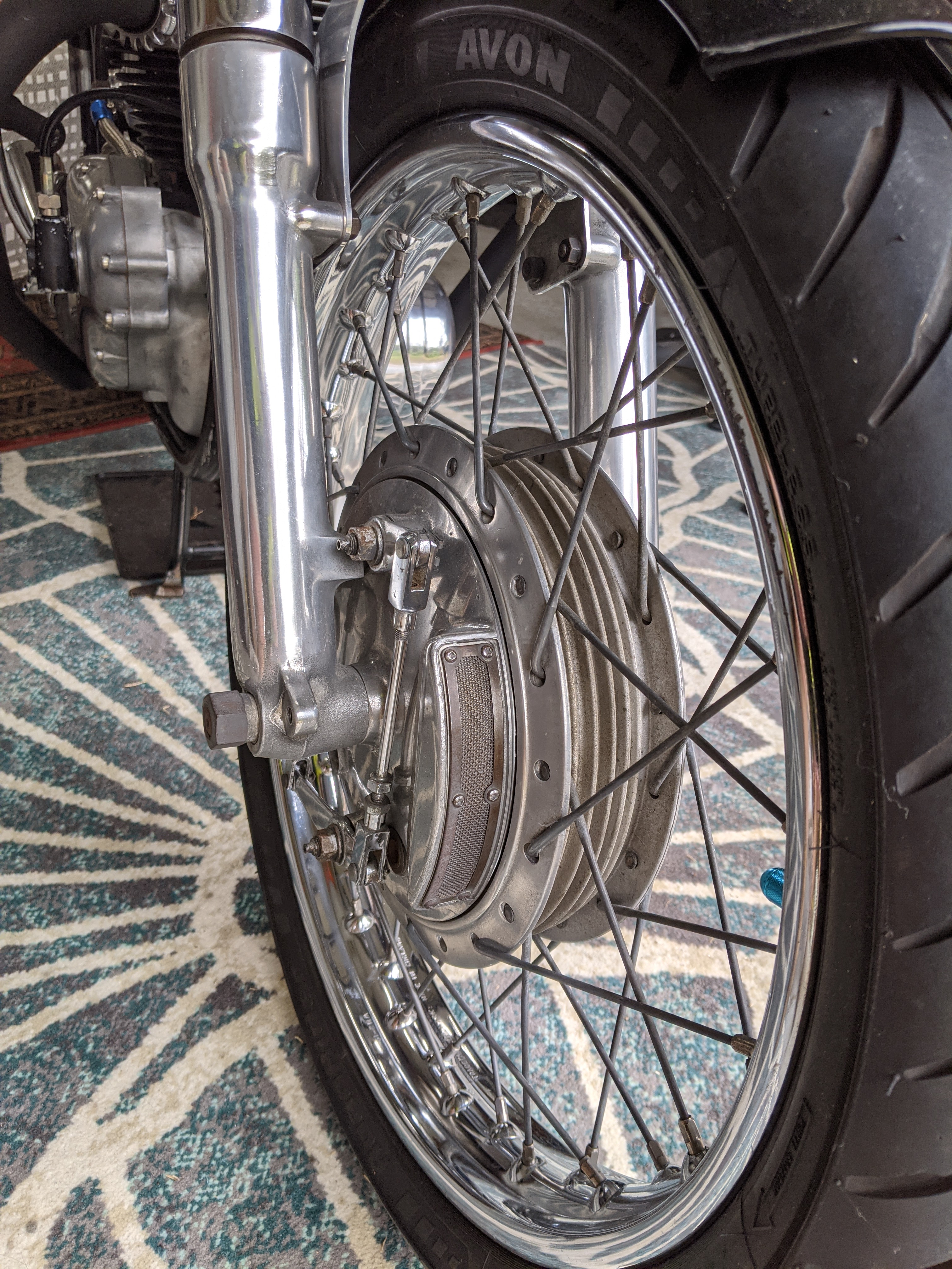 1967 NORTON ATLAS CAFE RACER 