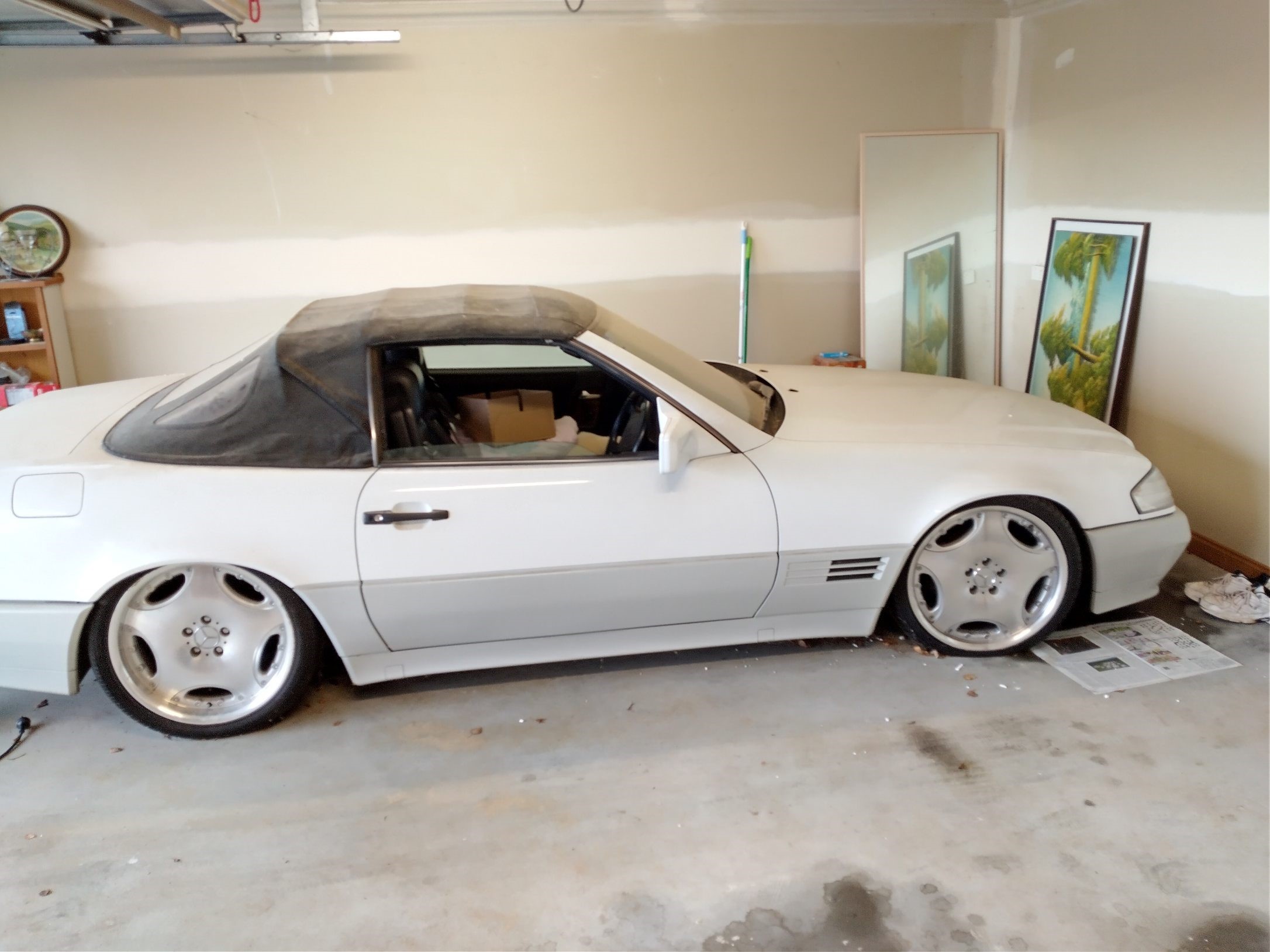 1991 MERCEDES-BENZ SL 500 CONVERTIBLE 