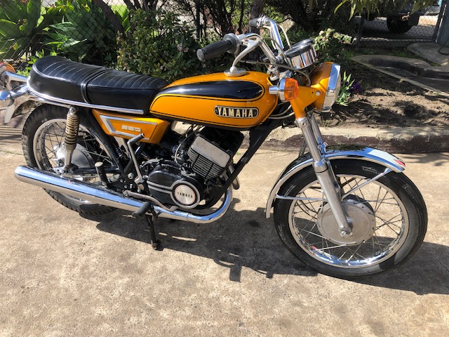 1972 YAMAHA DS7 250 ROAD