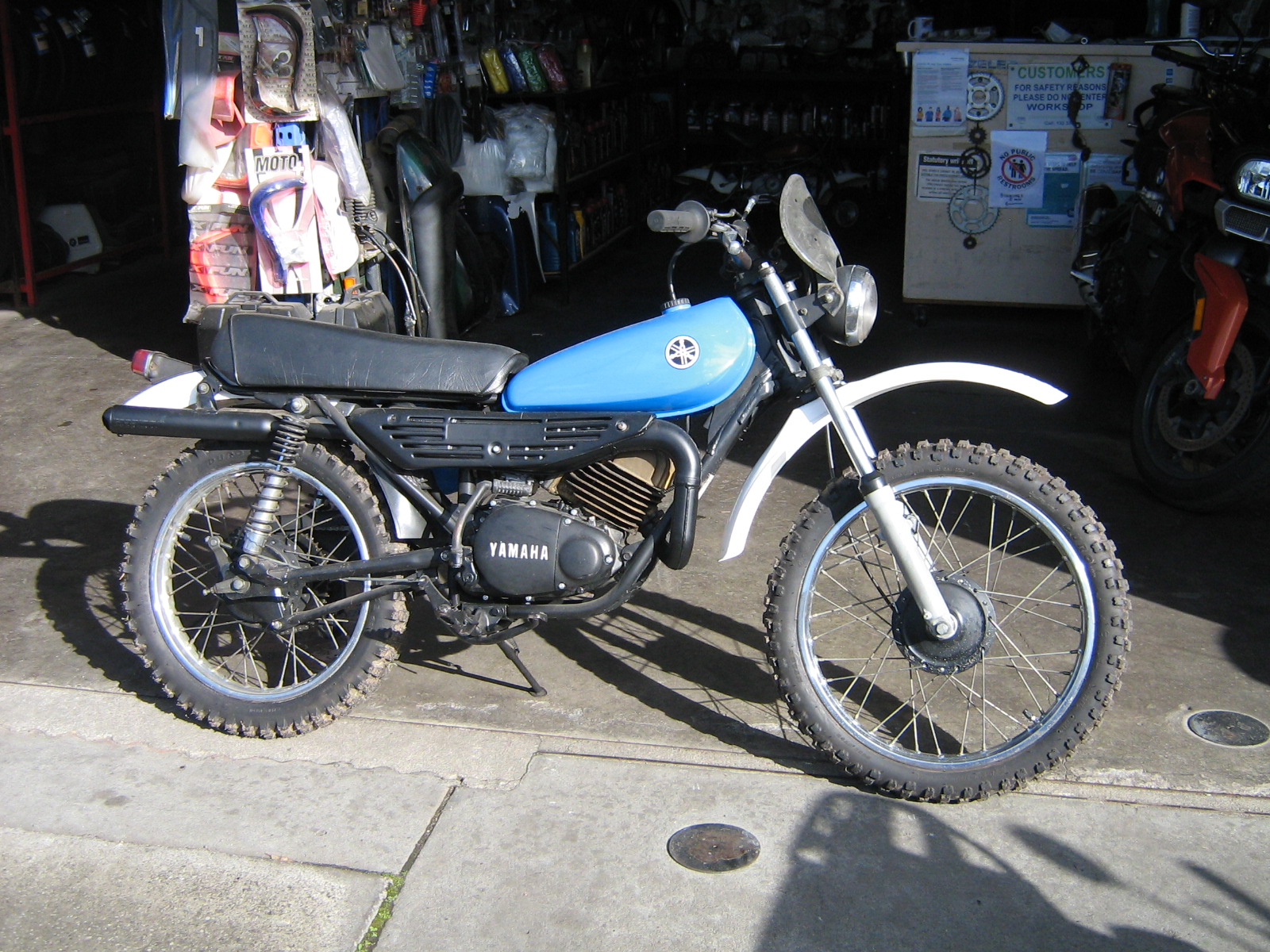 1981 YAMAHA MX100 ROAD