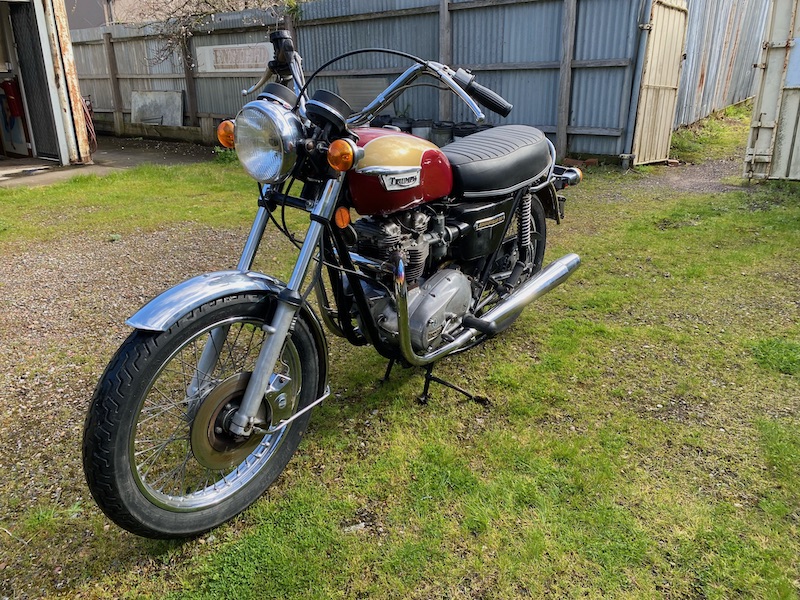 1976 TRIUMPH BONNEVILLE T140V 750 ROAD