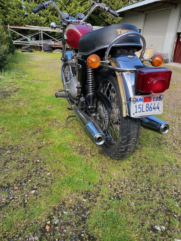 1976 TRIUMPH BONNEVILLE T140V 750 ROAD