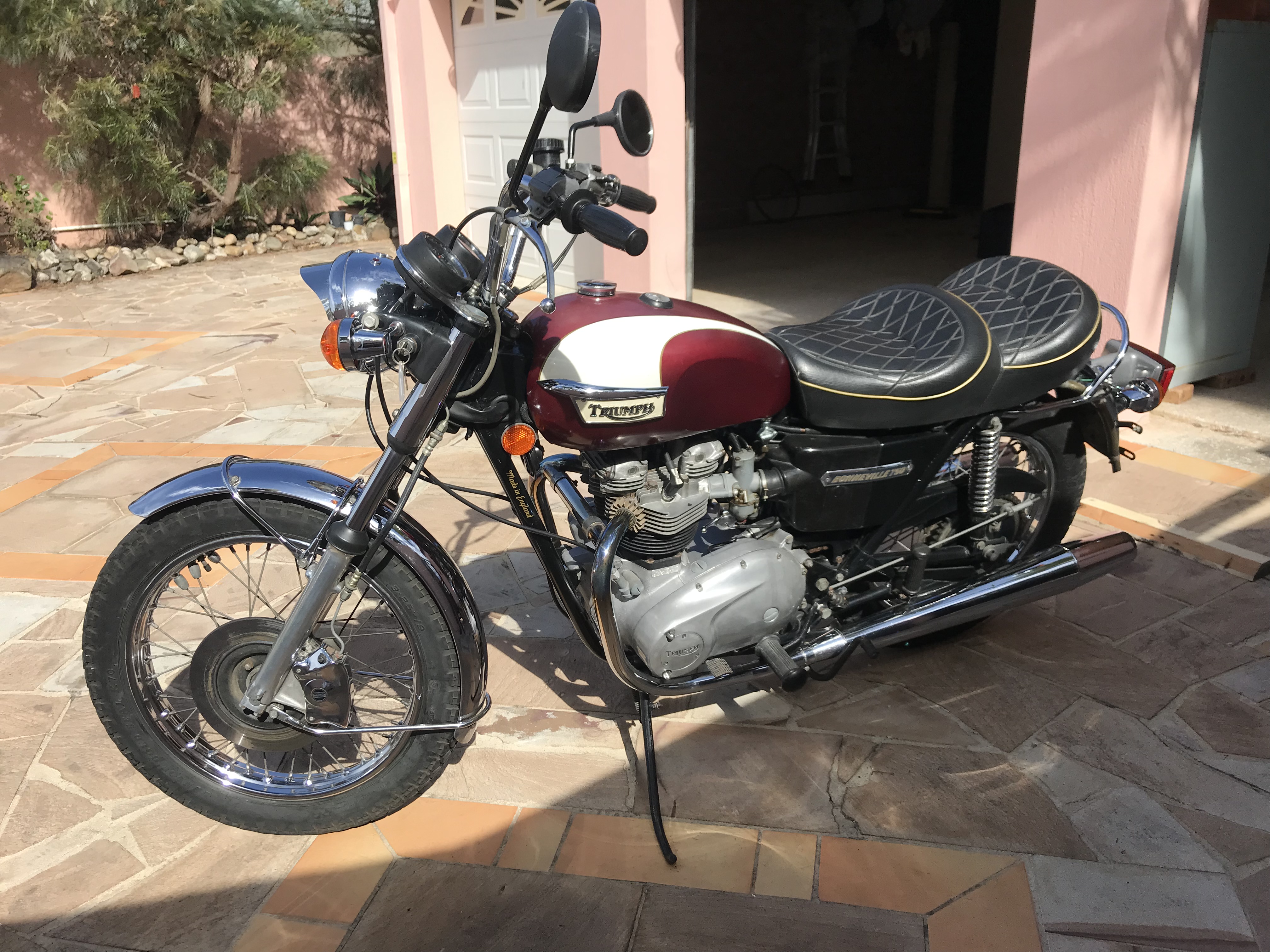 1975 TRIUMPH BONNEVILLE T140 750CC ROAD 