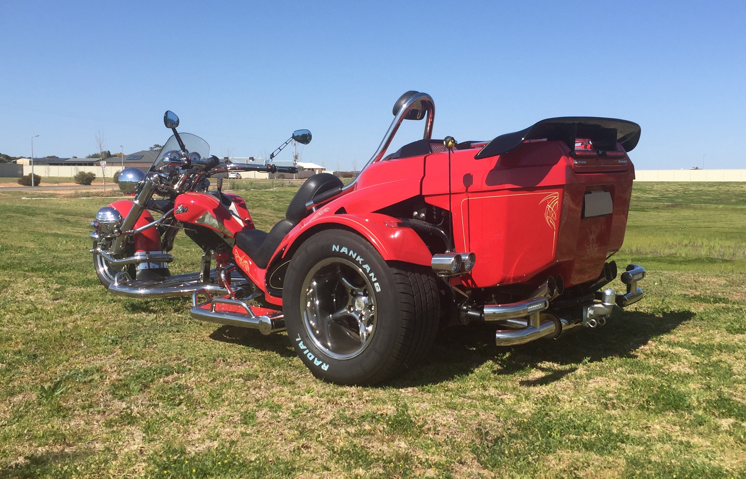 2019 BOOM MUSTANG ADVANCE TRIKE 