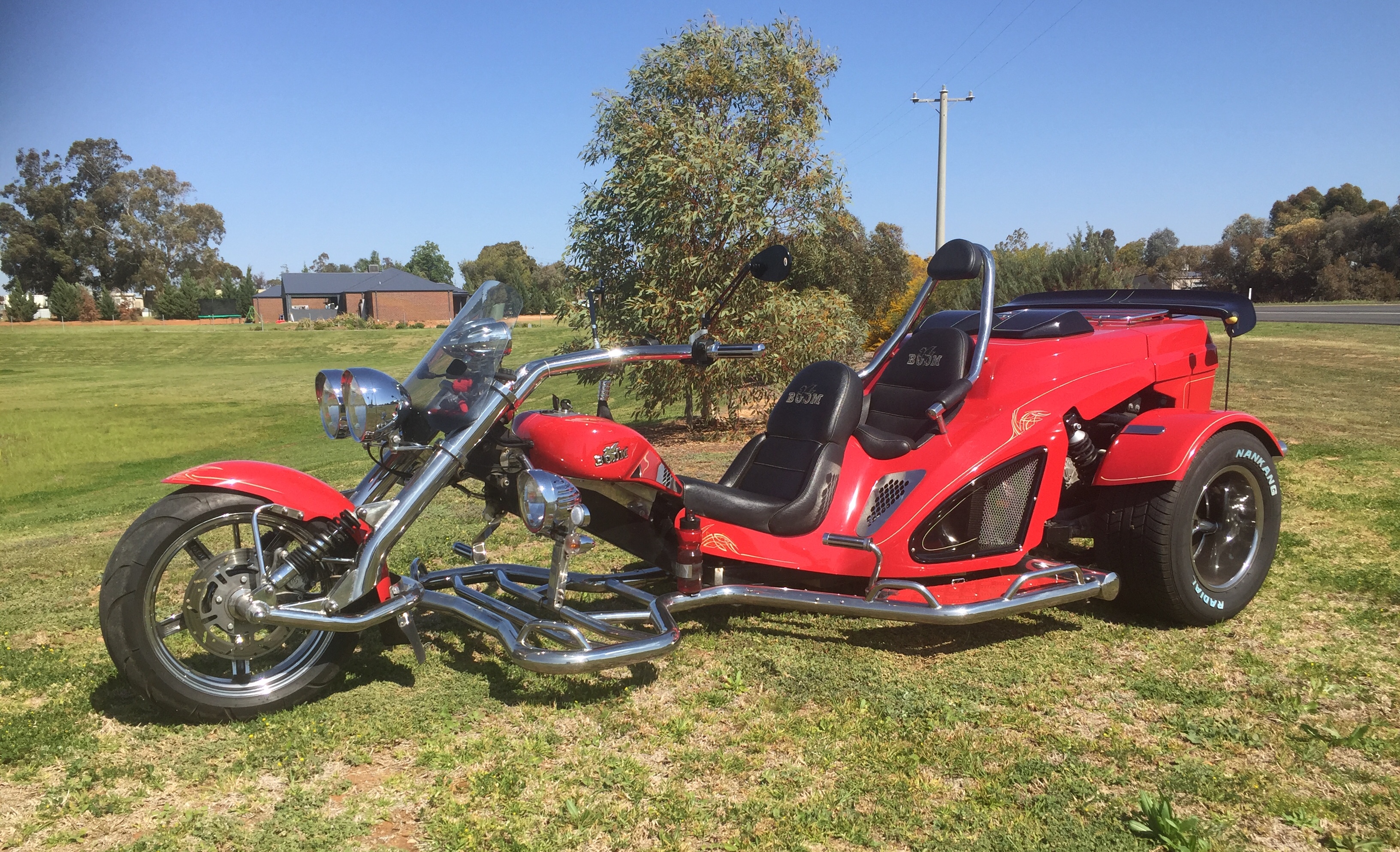 2019 BOOM MUSTANG ADVANCE TRIKE