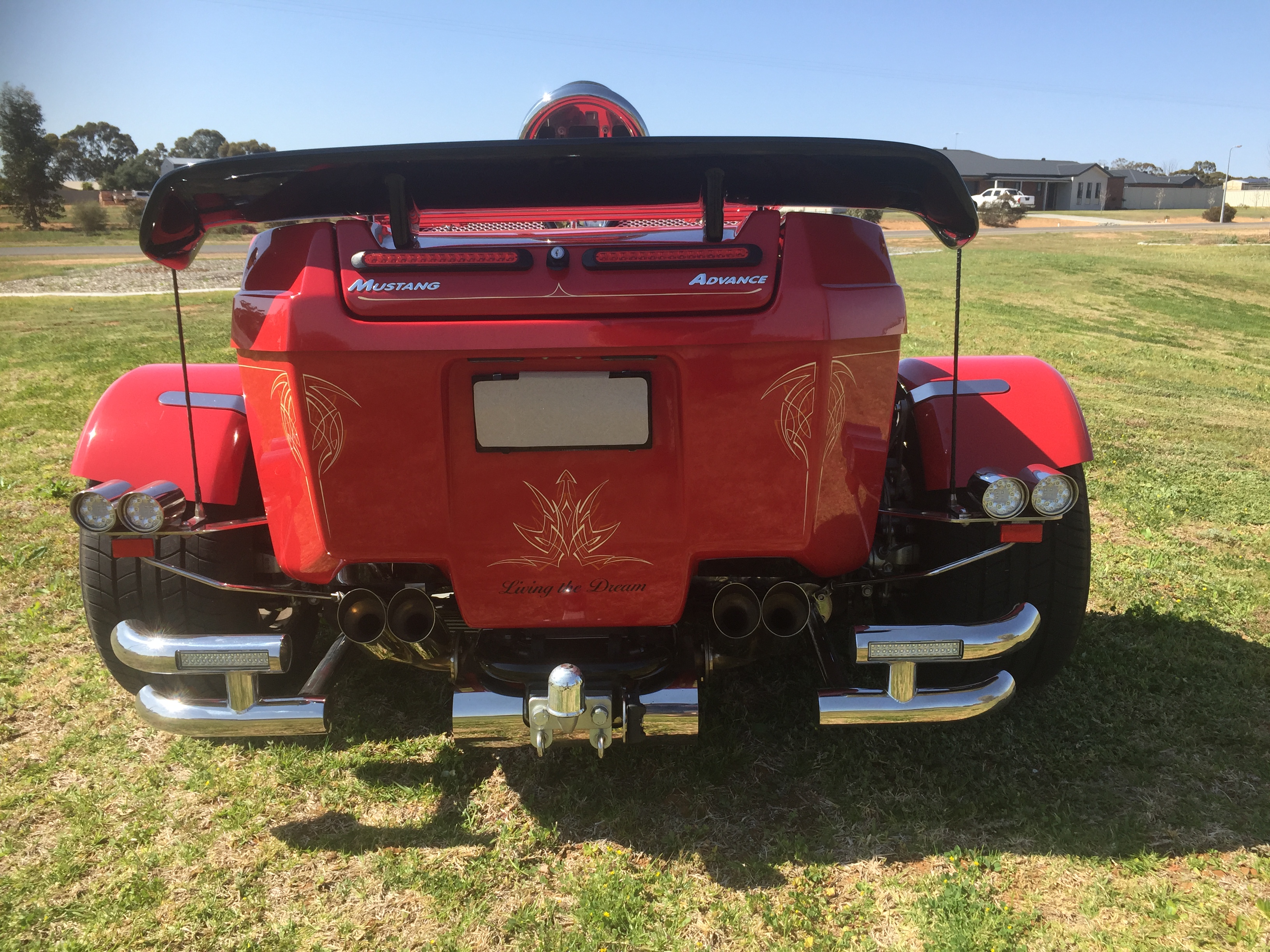 2019 BOOM MUSTANG ADVANCE TRIKE