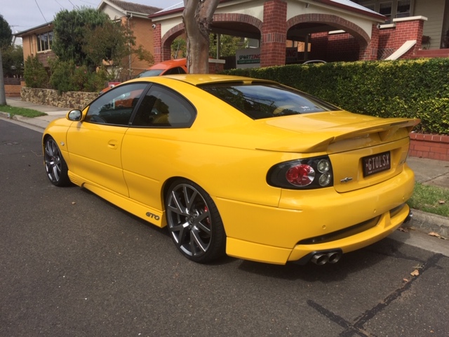 2005 HSV GTO 454 LSX 6 SP MANUAL COUPE