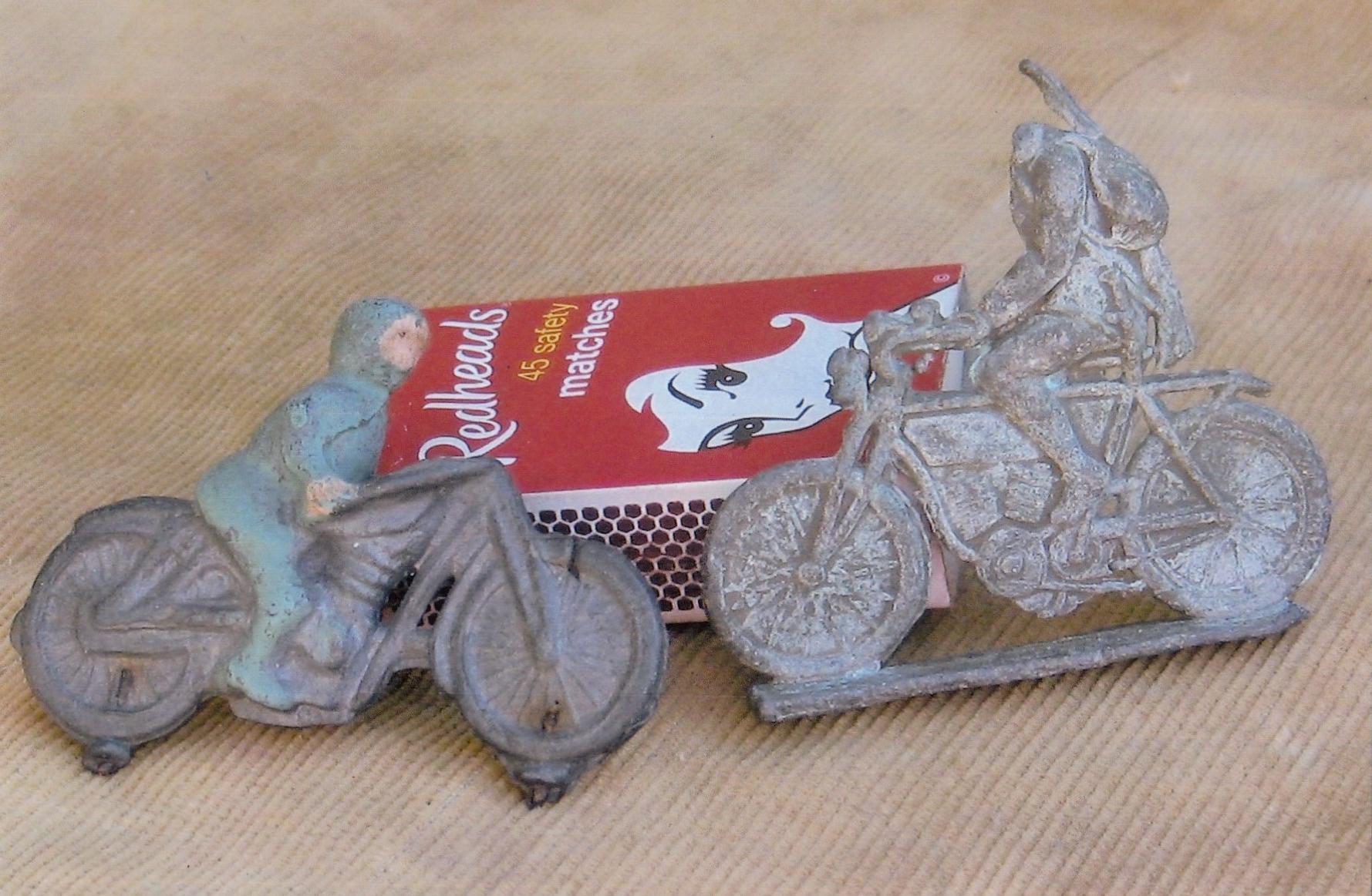 MOTORCYCLE MODELS PRE WWII DIE CAST