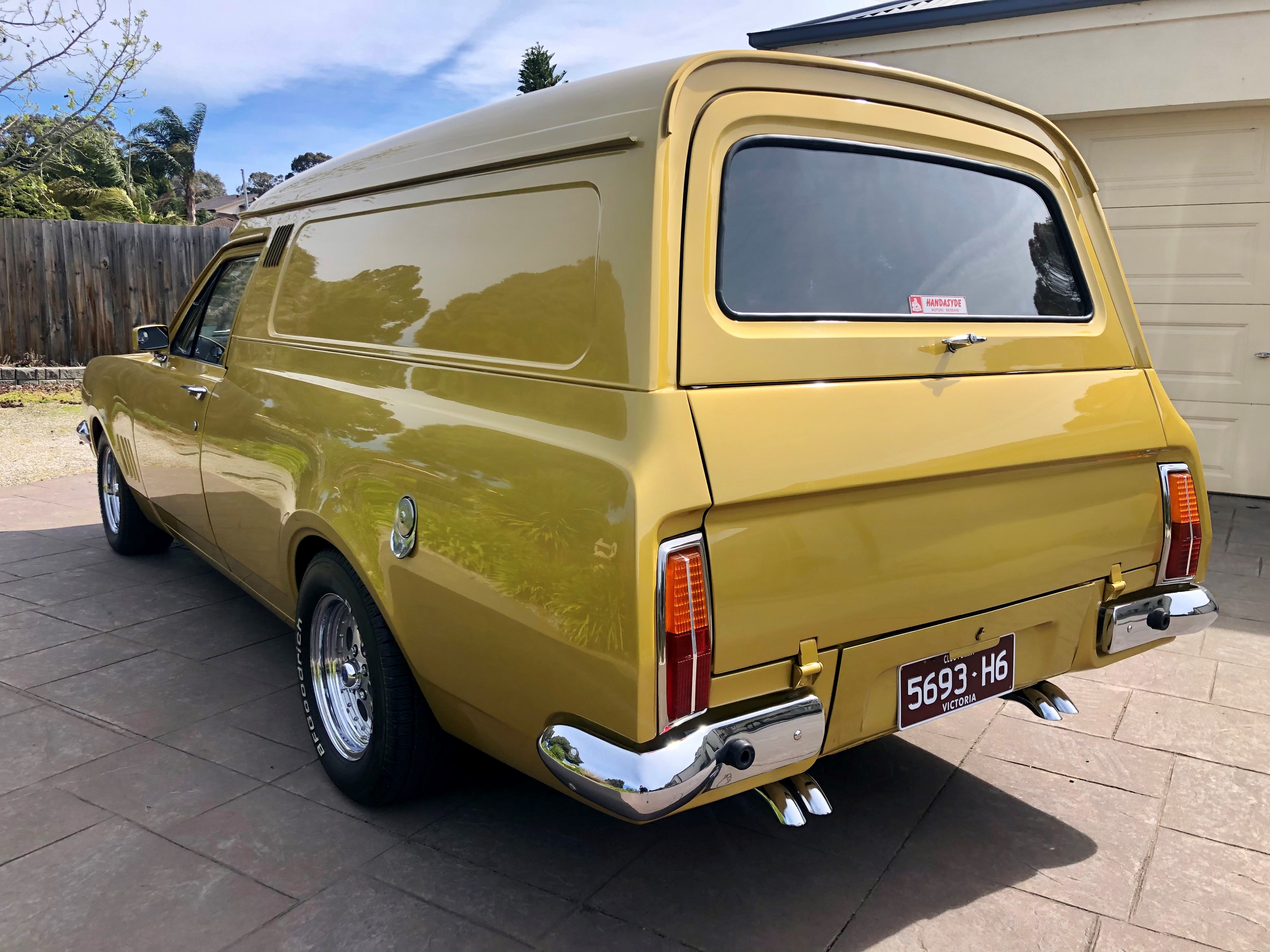 1971 HOLDEN BELMONT HG WINDOWLESS PANEL VAN