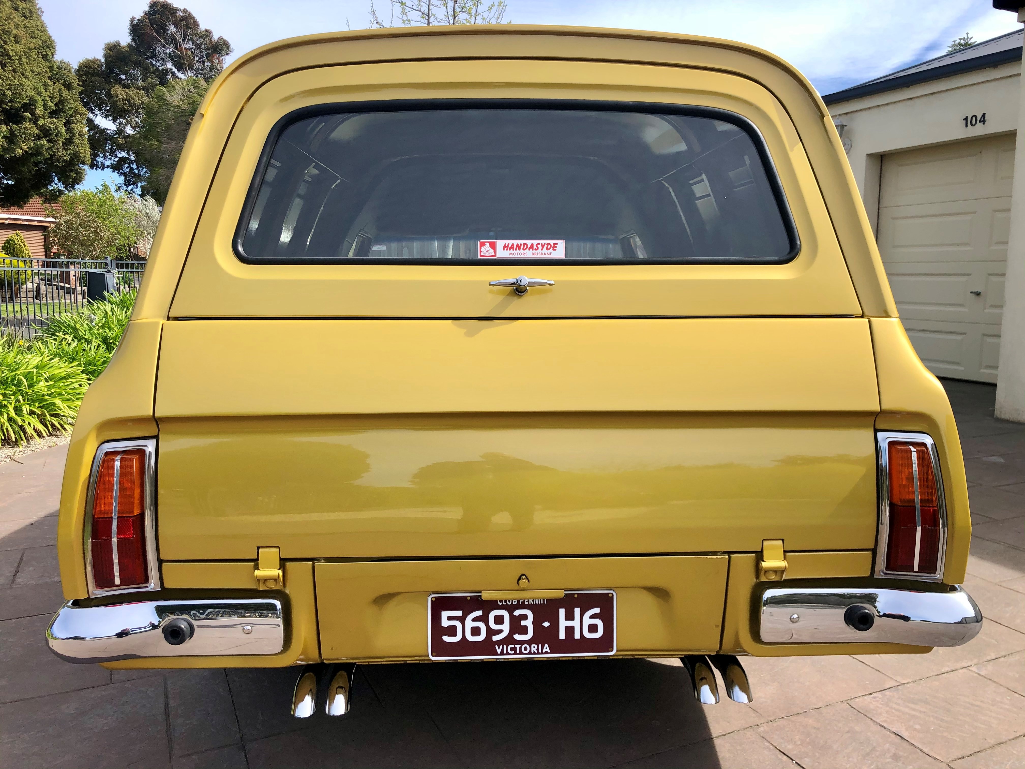 1971 HOLDEN BELMONT HG WINDOWLESS PANEL VAN