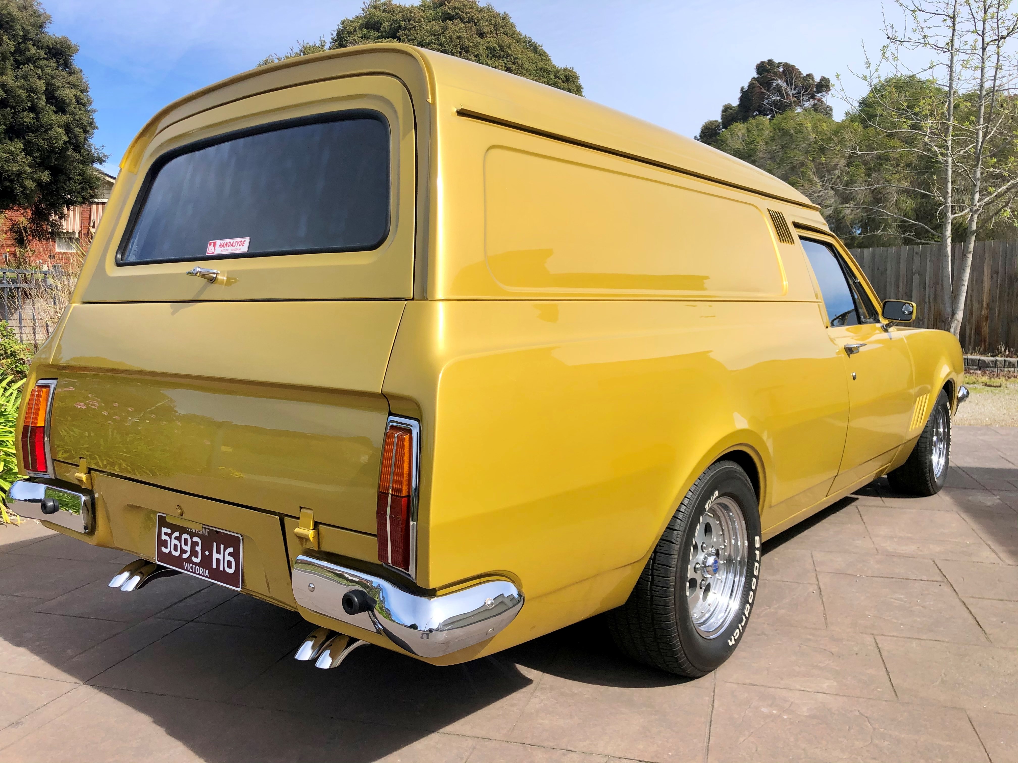 1971 HOLDEN BELMONT HG WINDOWLESS PANEL VAN