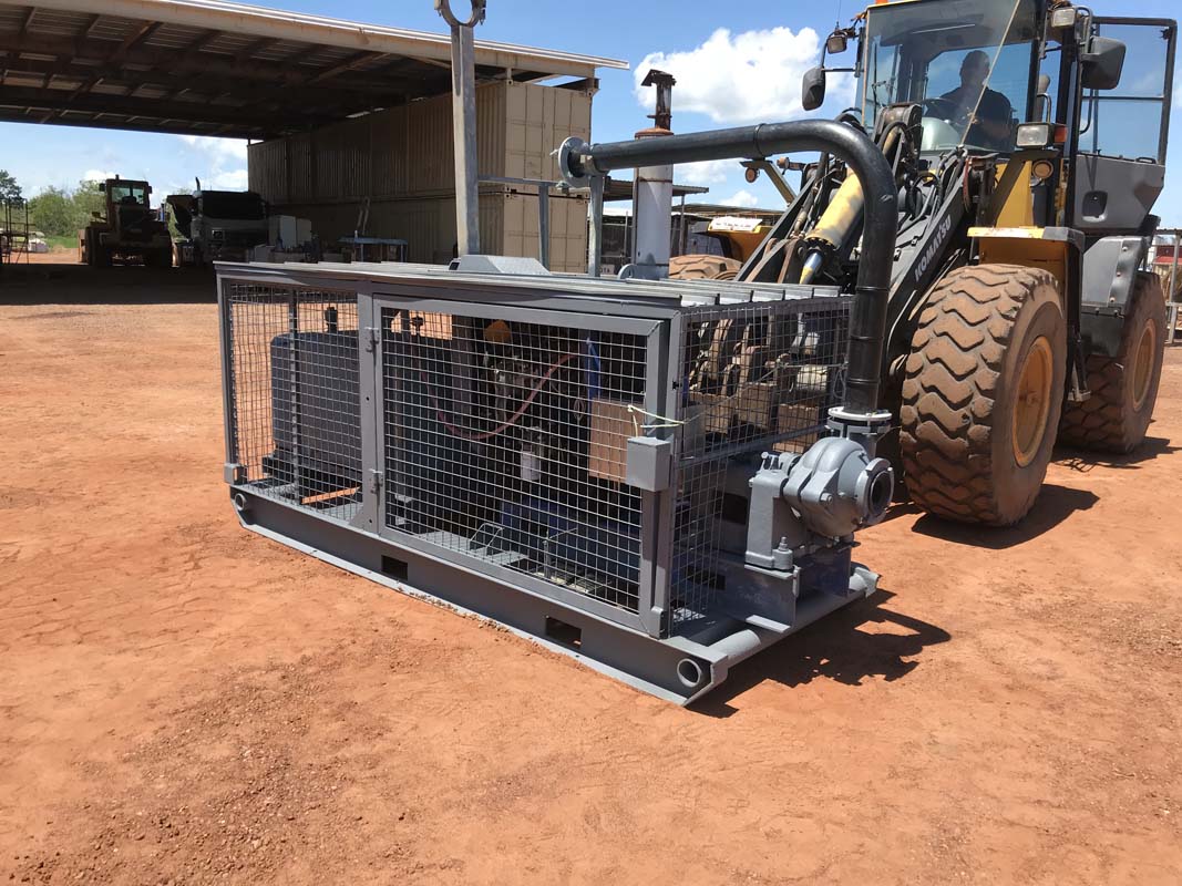 DIESEL POWERED SAND PUMP