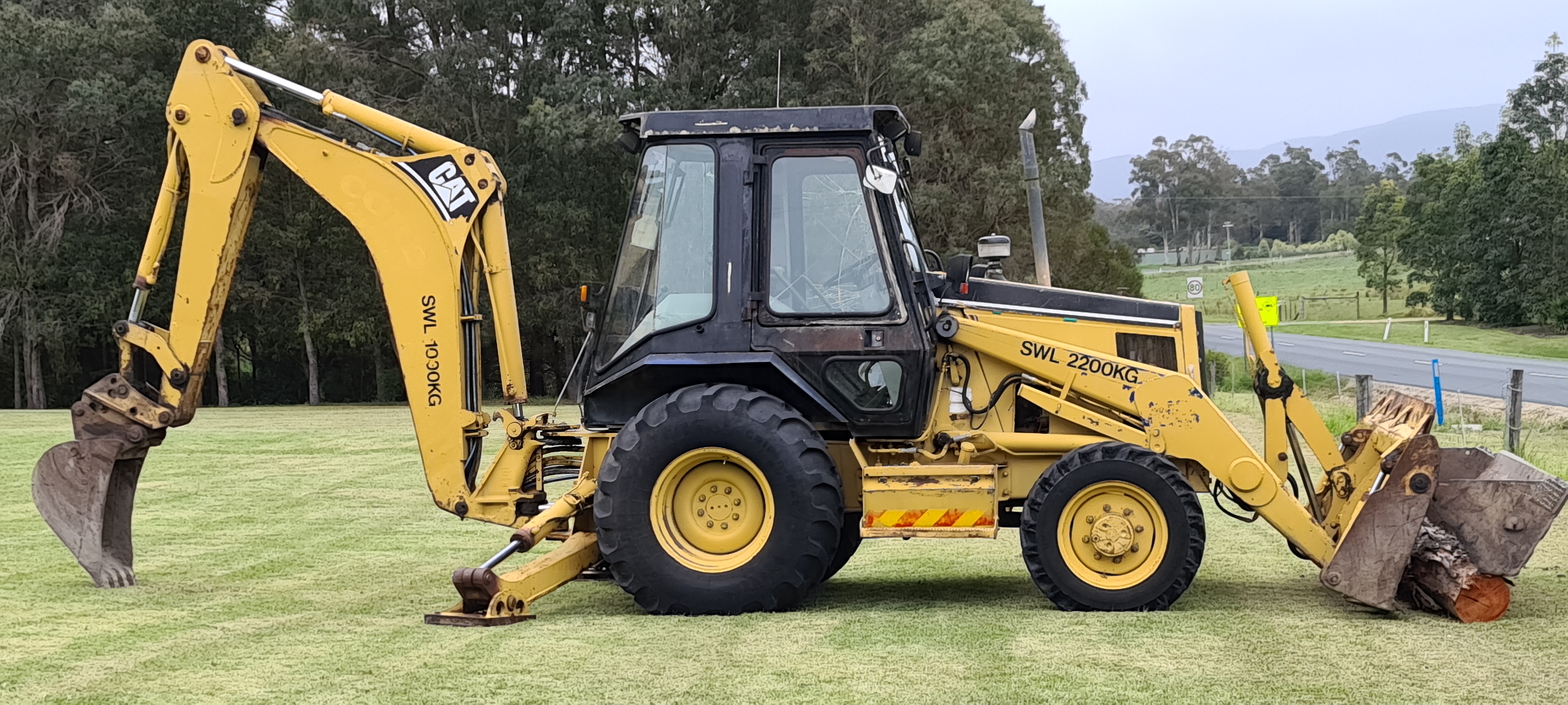 CATERPILLAR 416B 4WD BACKHOE
