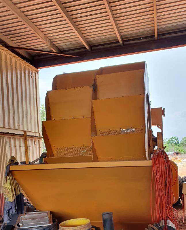 120T Sand Washing Plant with Double Deck Dewatering Screen
