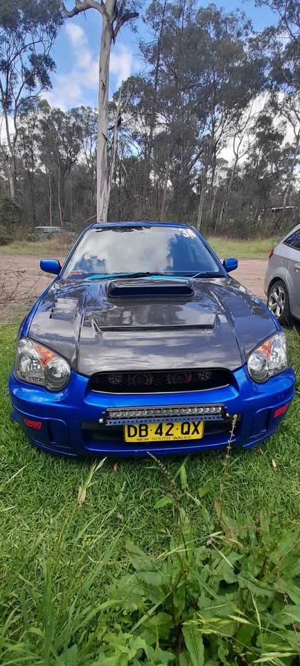 2004 SUBARU IMPREZA MY05 WRX (AWD) 4 SP AUTO SPORTSHIFT 4D SEDAN