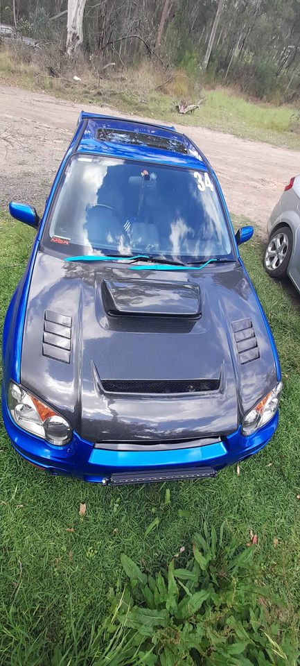 2004 SUBARU IMPREZA MY05 WRX (AWD) 4 SP AUTO SPORTSHIFT 4D SEDAN