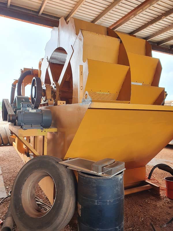 120T Sand Washing Plant with Double Deck Dewatering Screen