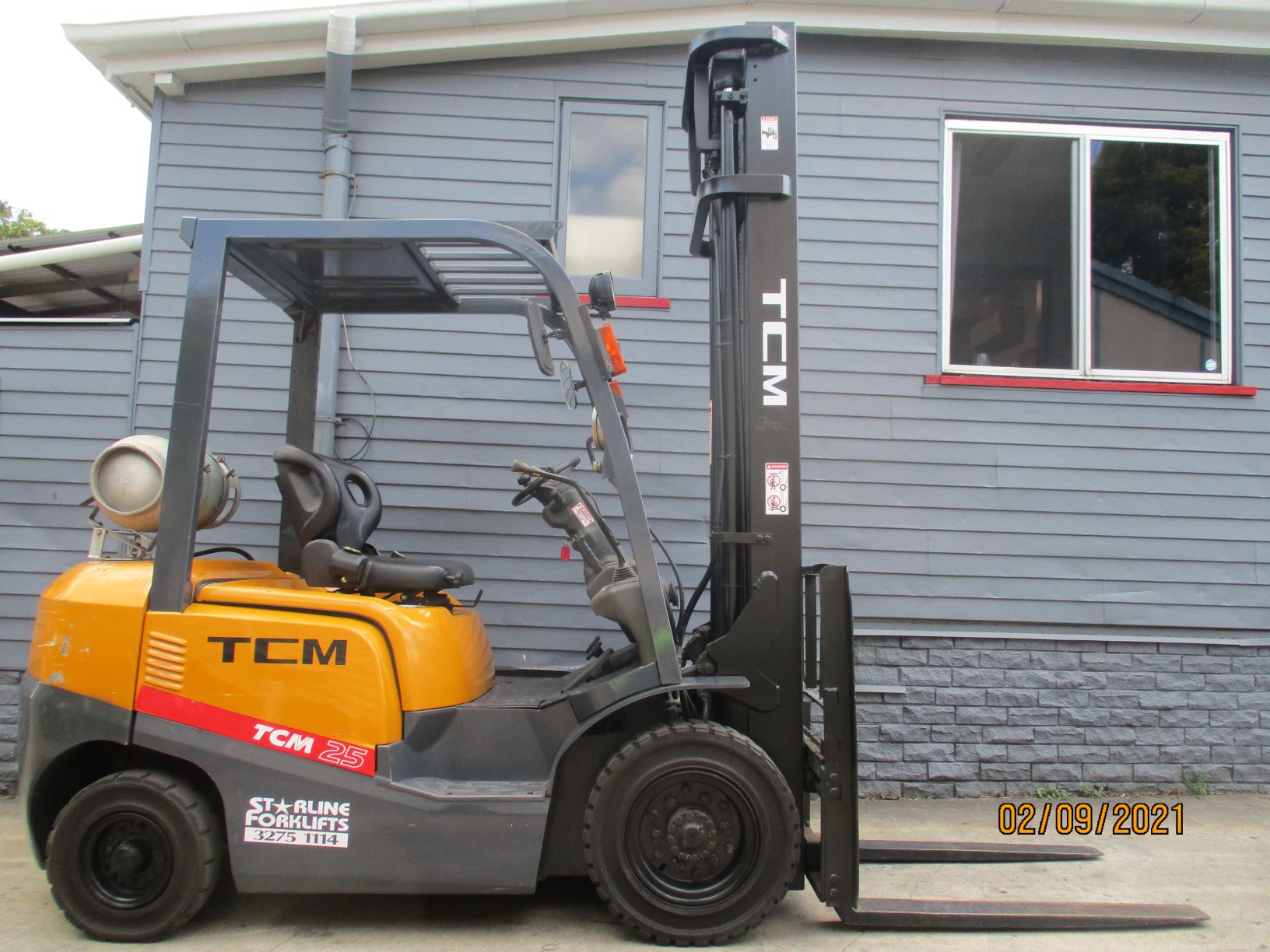 2007 TCM 2.5 TON FG25T3 FORKLIFT