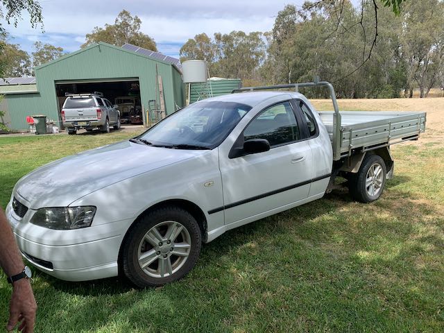 2004 FORD FALCON BA MKII XL TRADESMAN 4 SP AUTO SEQ SPORTSHIFT C/CHAS 