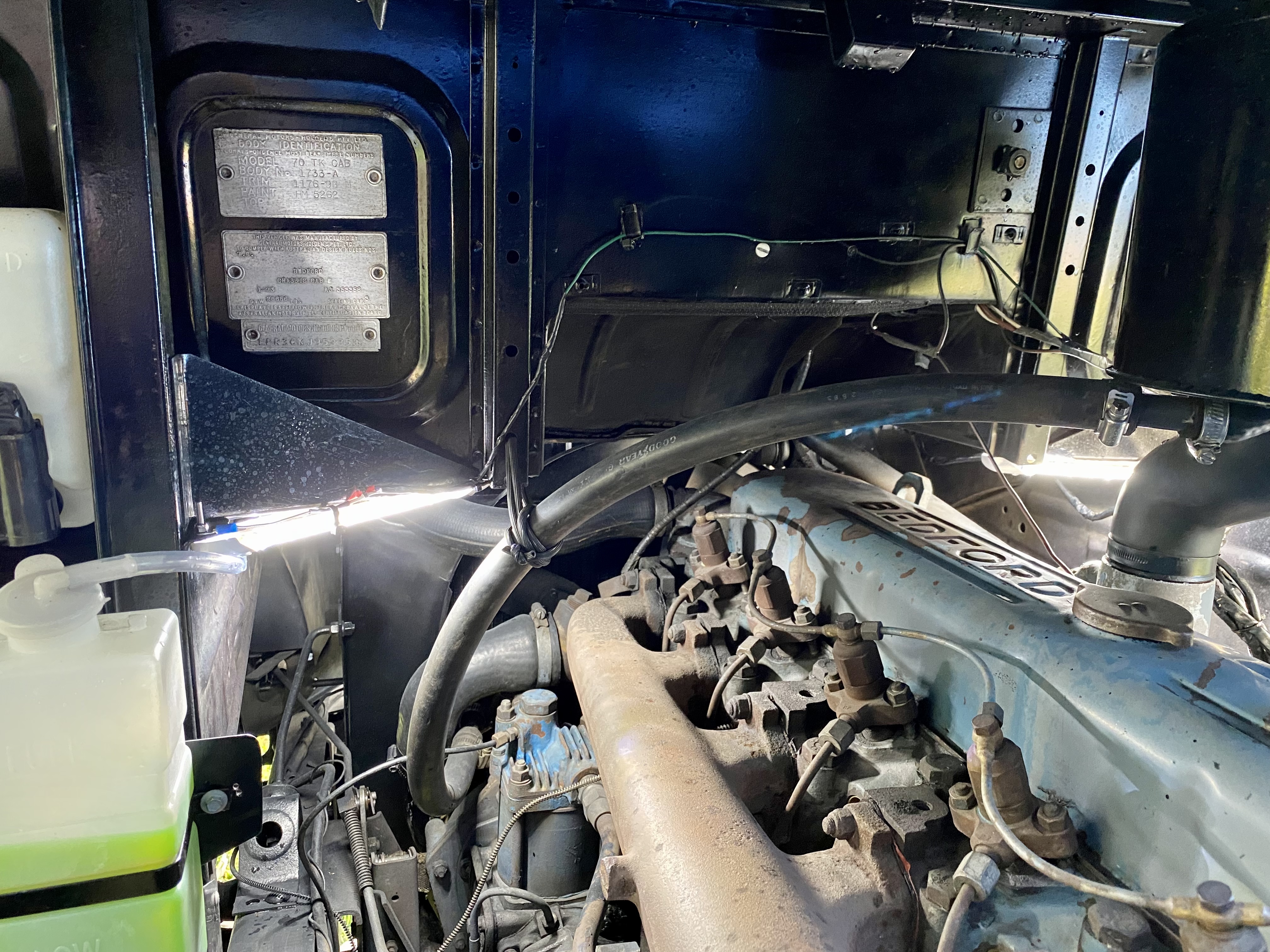 1973 BEDFORD TK TRAY